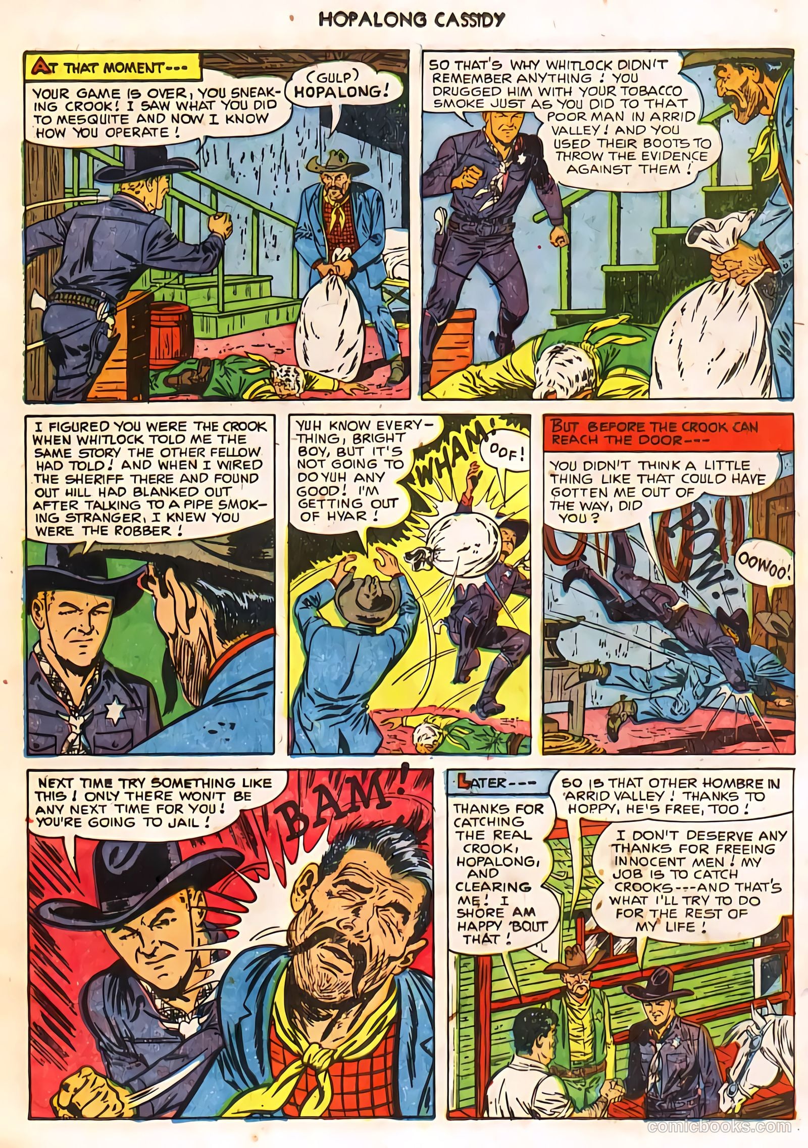 Hopalong Cassidy #61 (1951) — page 9