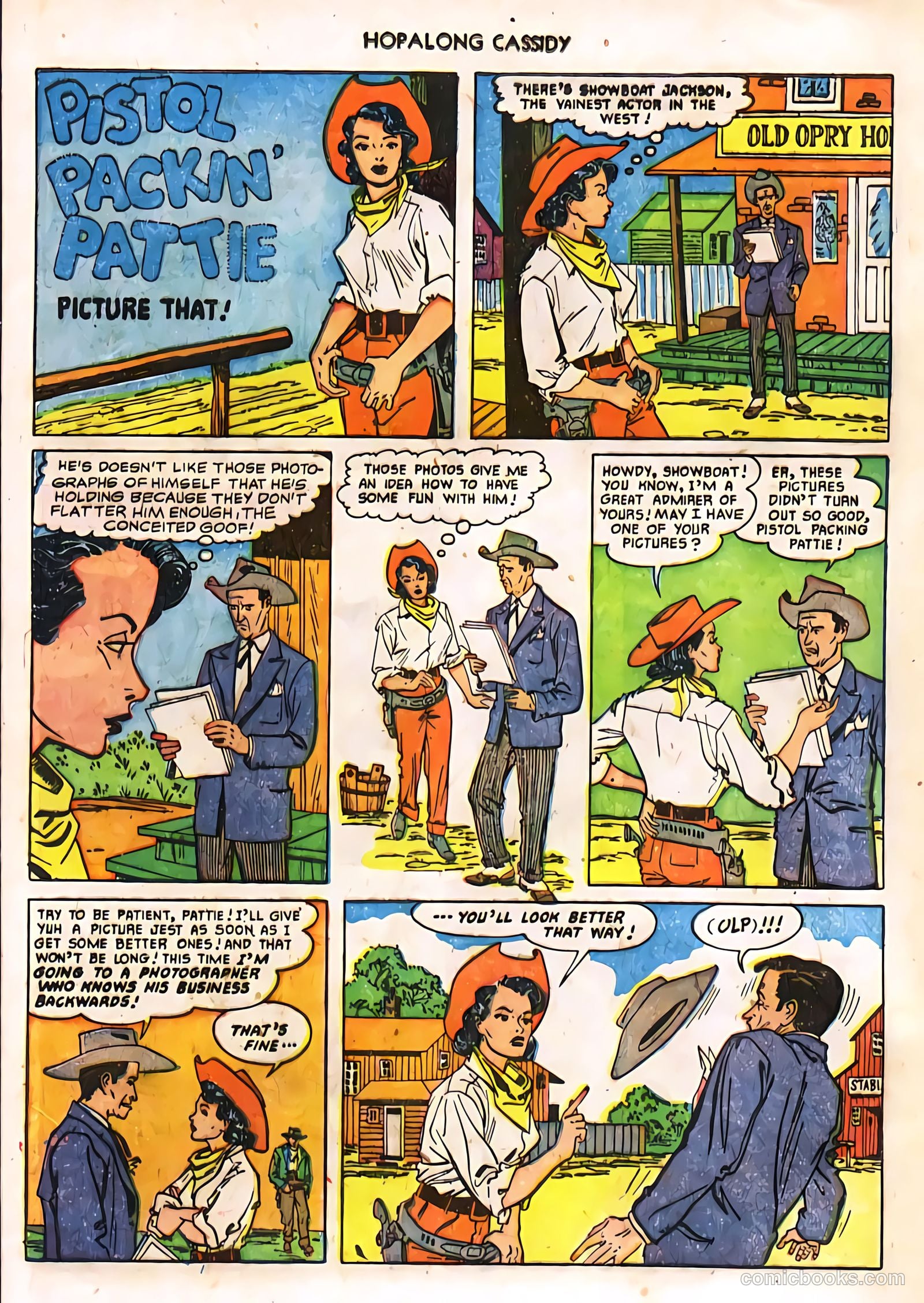 Hopalong Cassidy #61 (1951) — page 10
