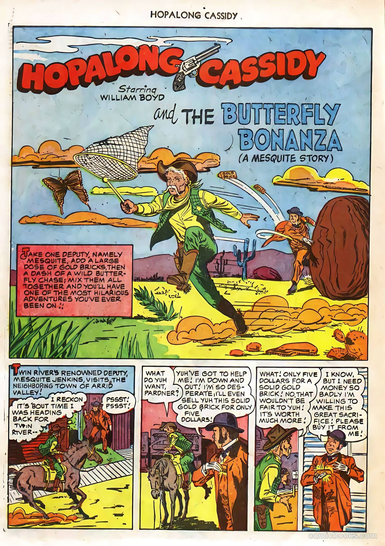 Hopalong Cassidy #61 (1951) — page 11