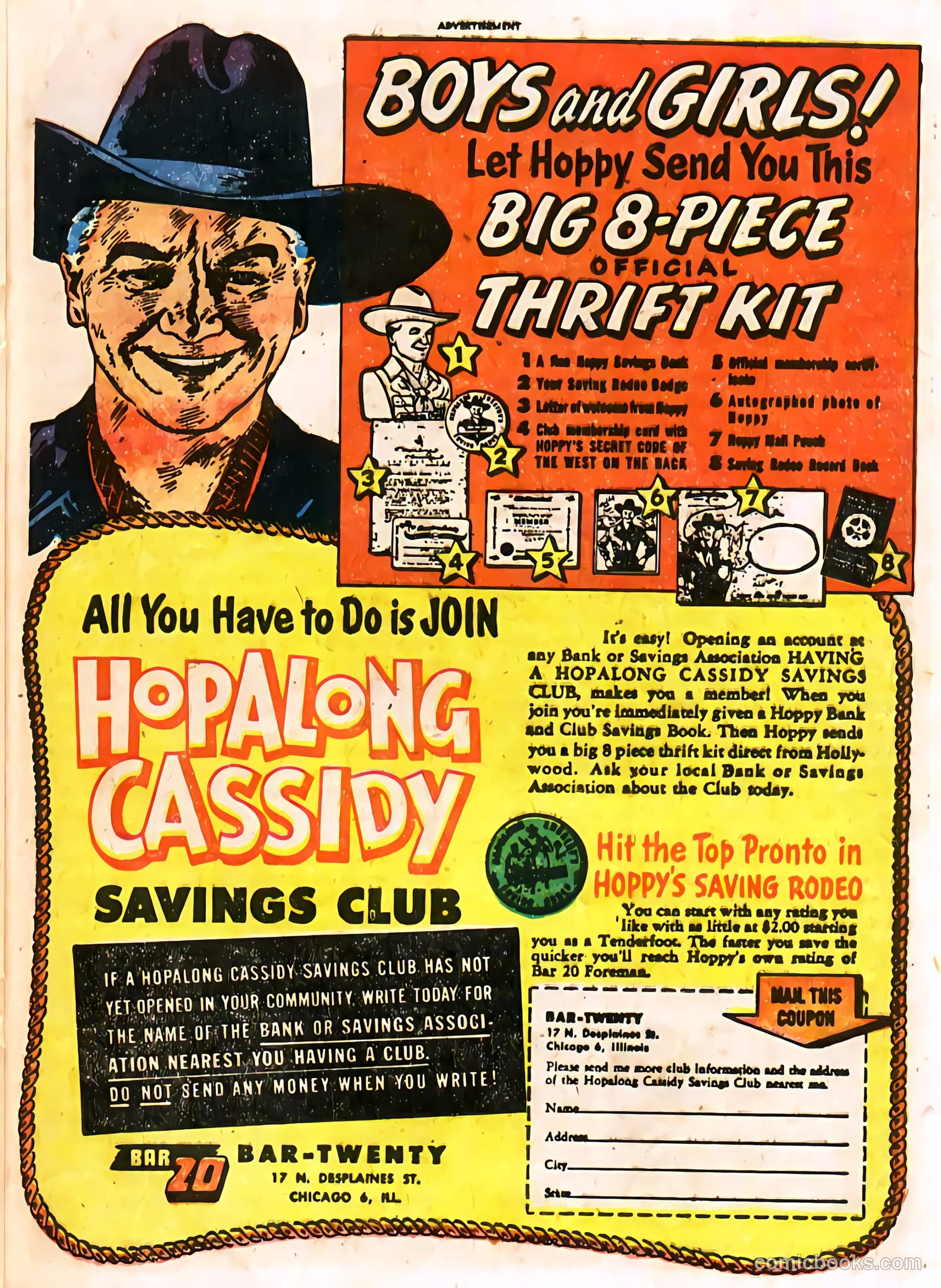 Hopalong Cassidy #61 (1951) — page 18