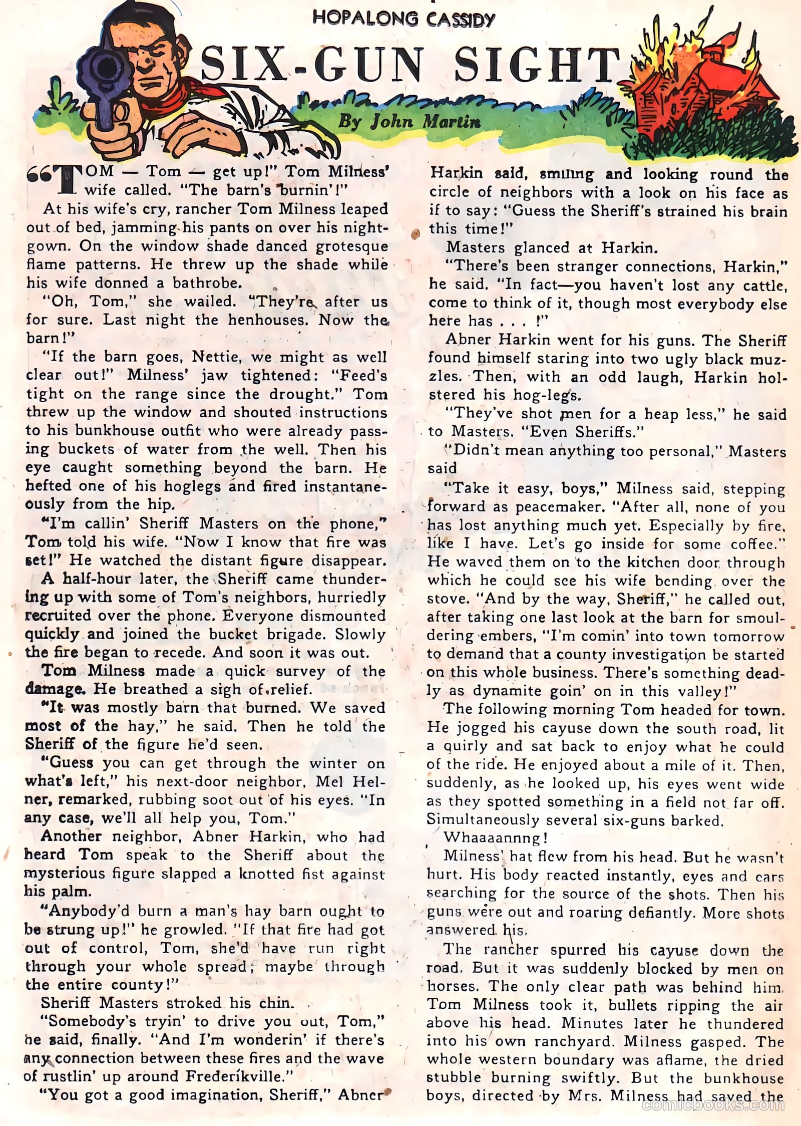 Hopalong Cassidy #61 (1951) — page 19