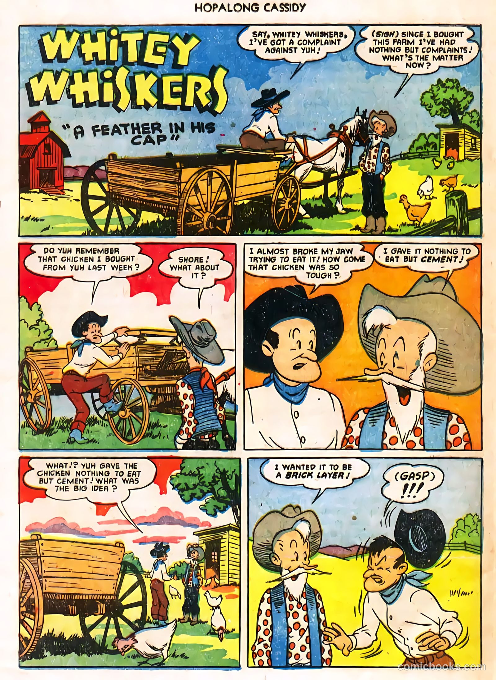 Hopalong Cassidy #61 (1951) — page 21
