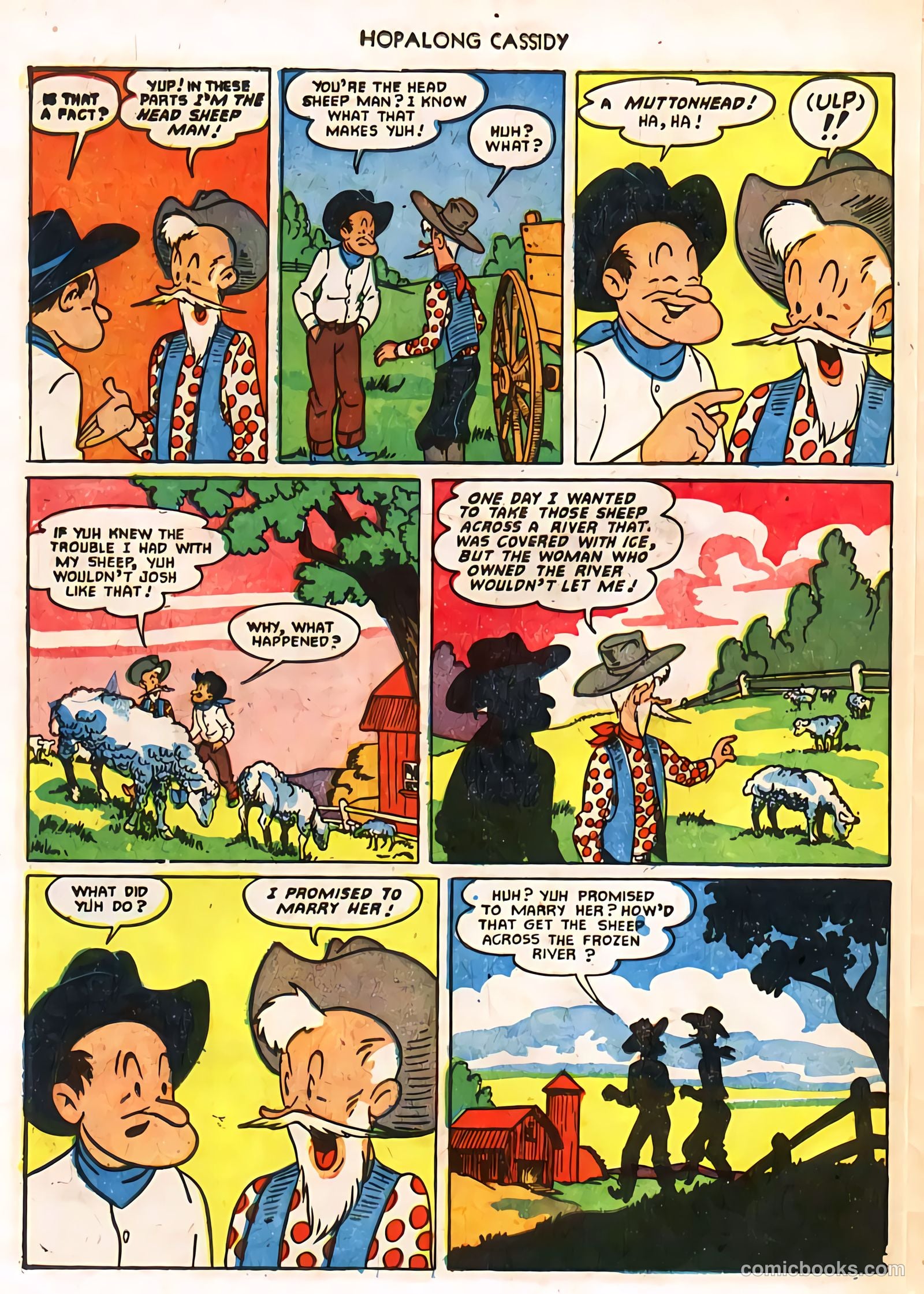 Hopalong Cassidy #61 (1951) — page 23