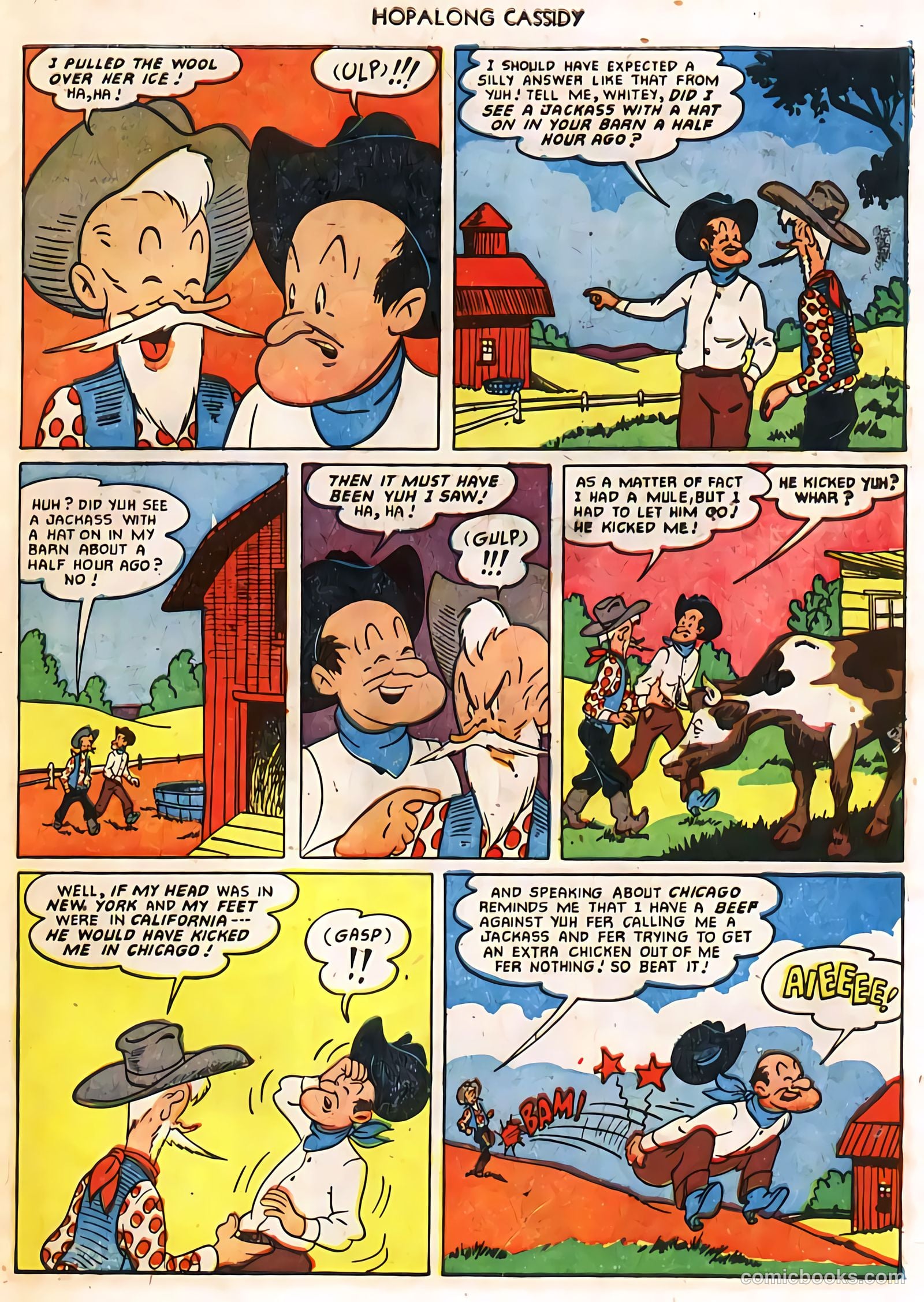 Hopalong Cassidy #61 (1951) — page 24