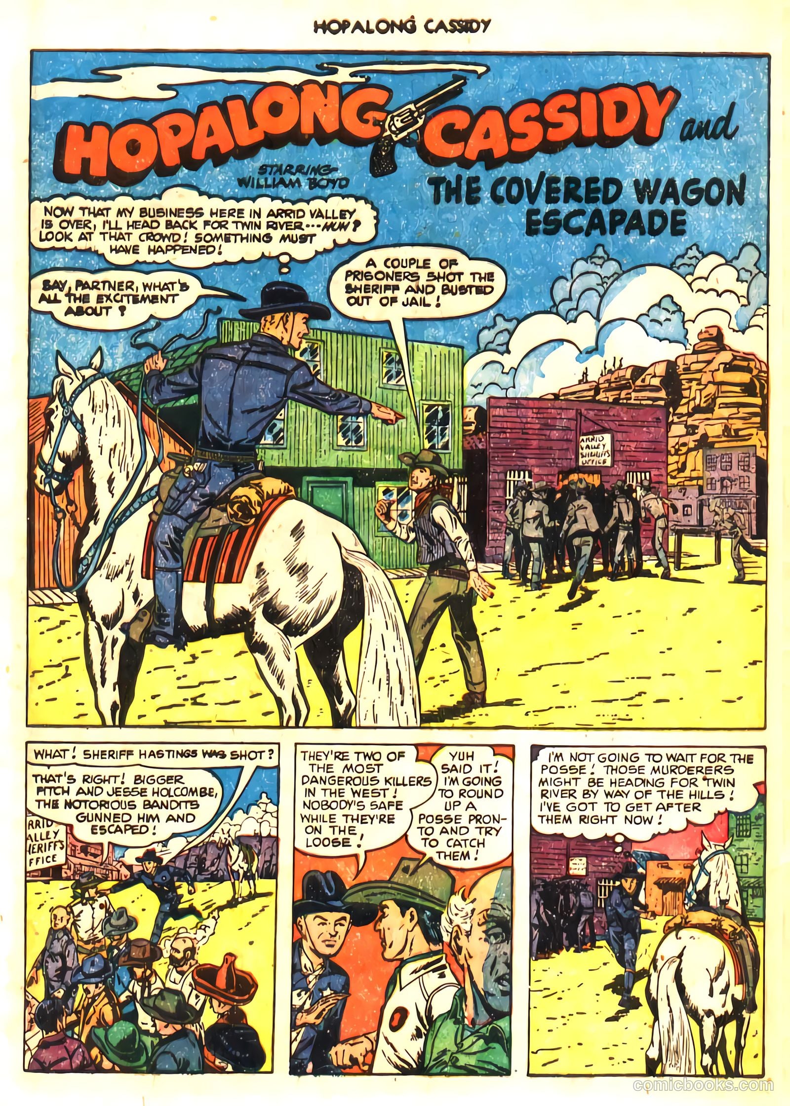 Hopalong Cassidy #61 (1951) — page 25