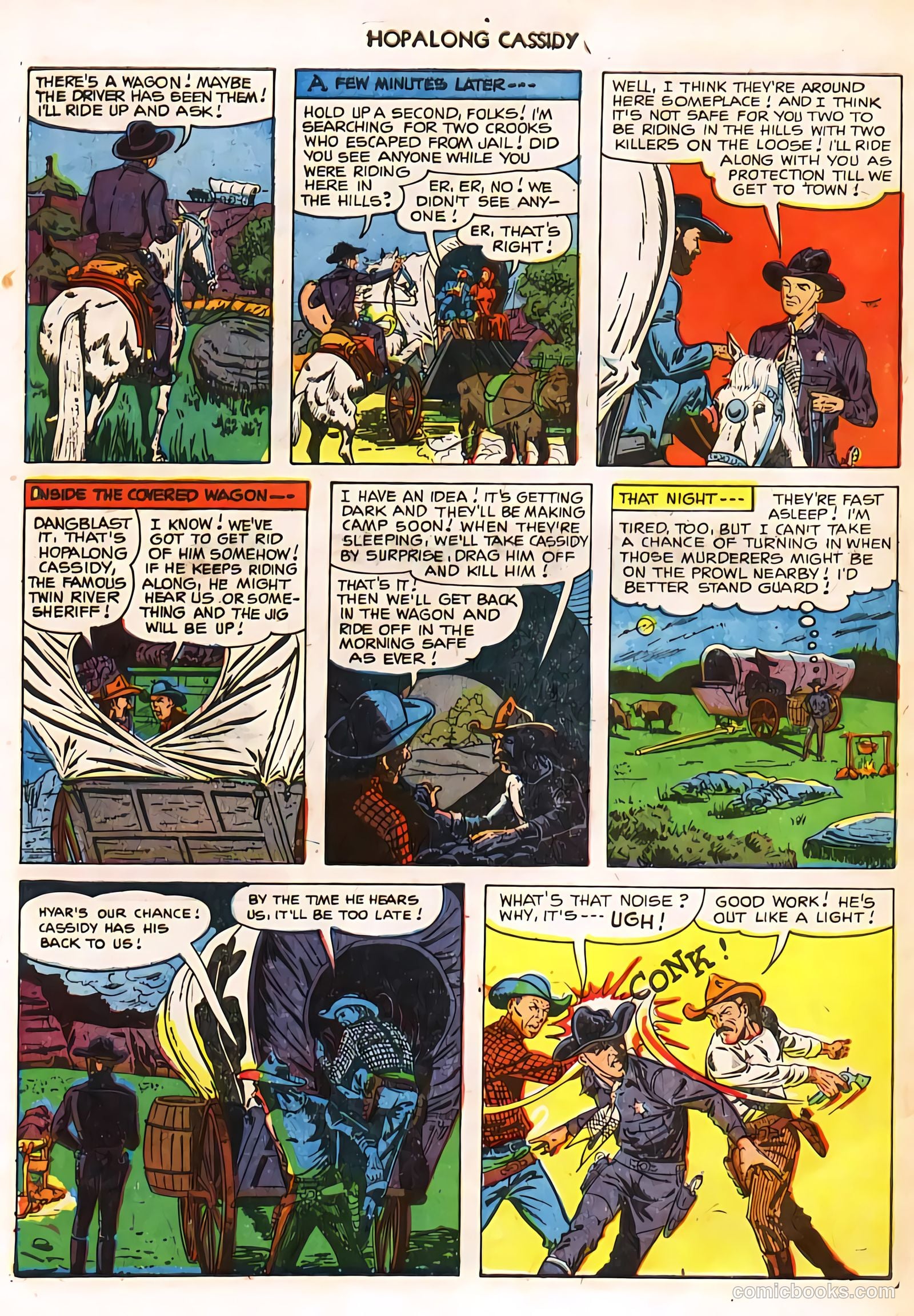 Hopalong Cassidy #61 (1951) — page 27