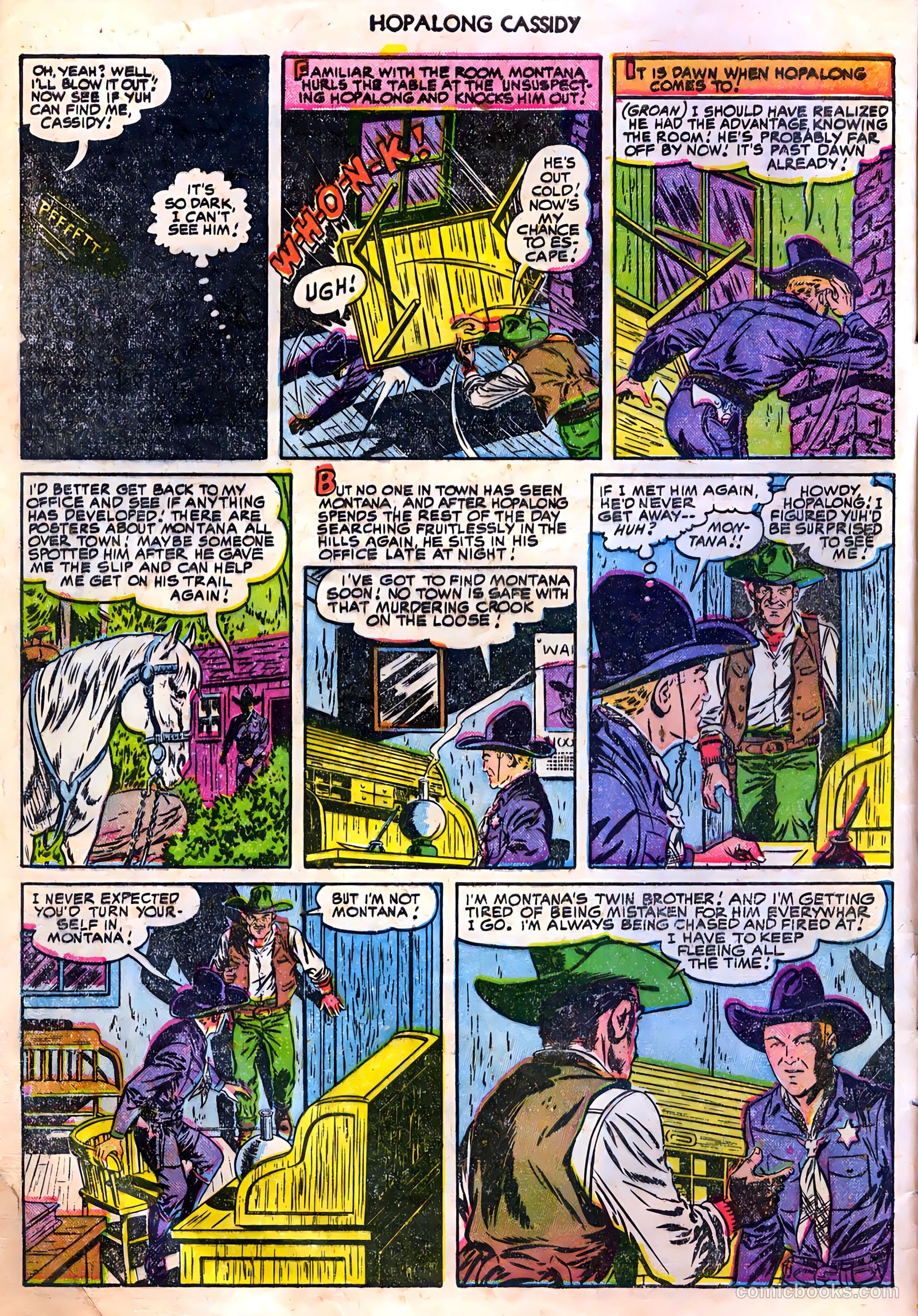 Hopalong Cassidy #62 (1951) — page 2