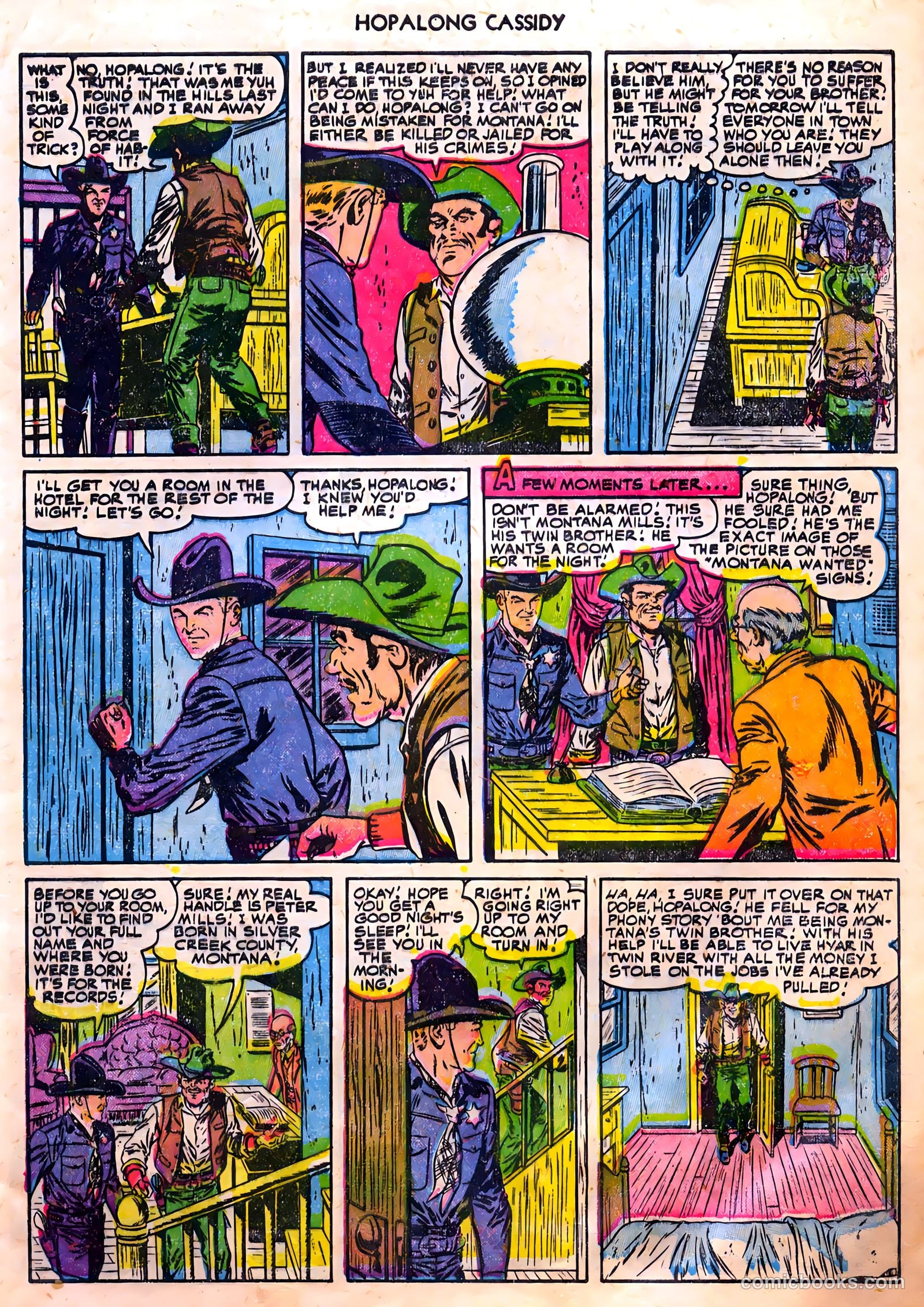 Hopalong Cassidy #62 (1951) — page 3