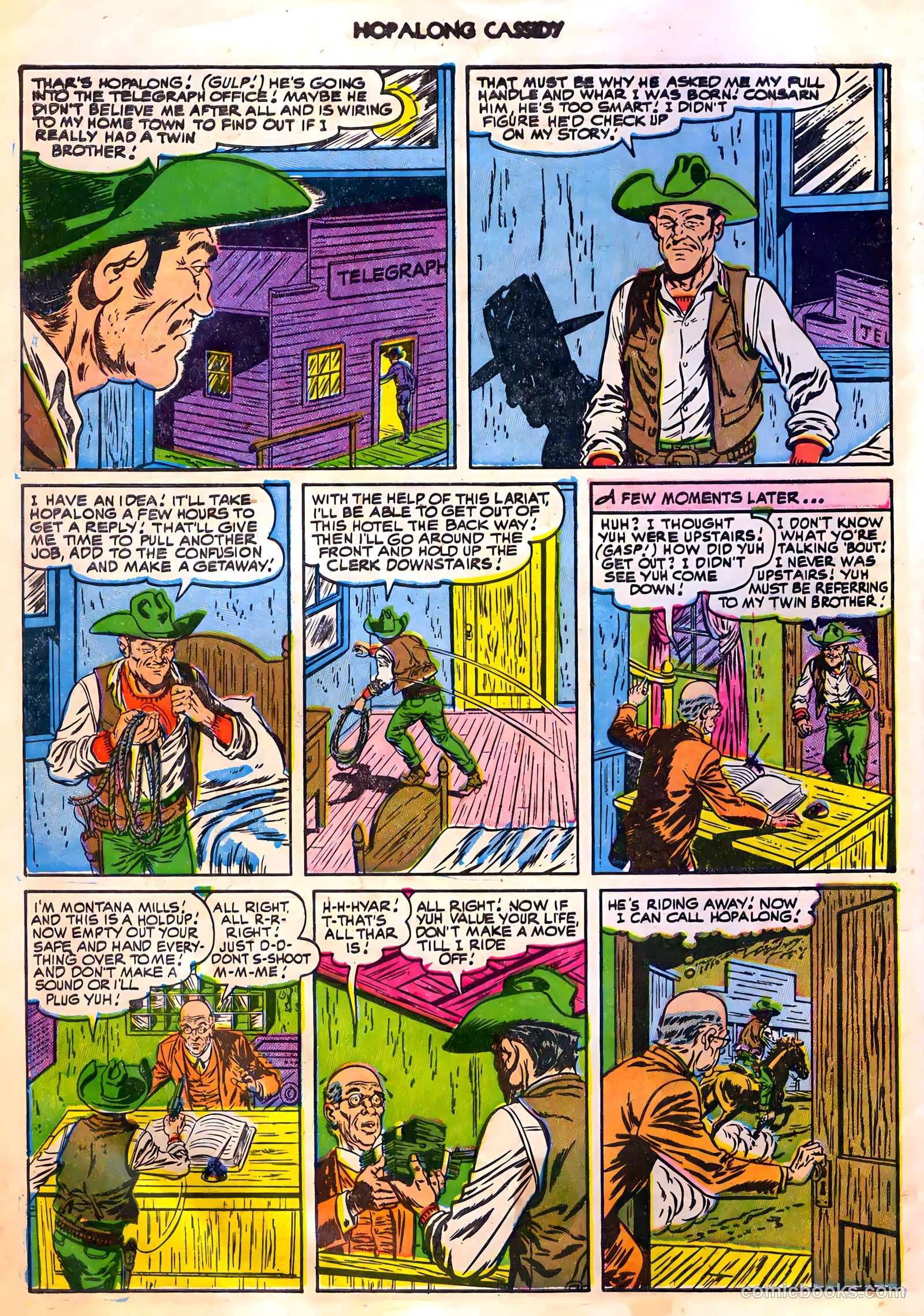 Hopalong Cassidy #62 (1951) — page 4