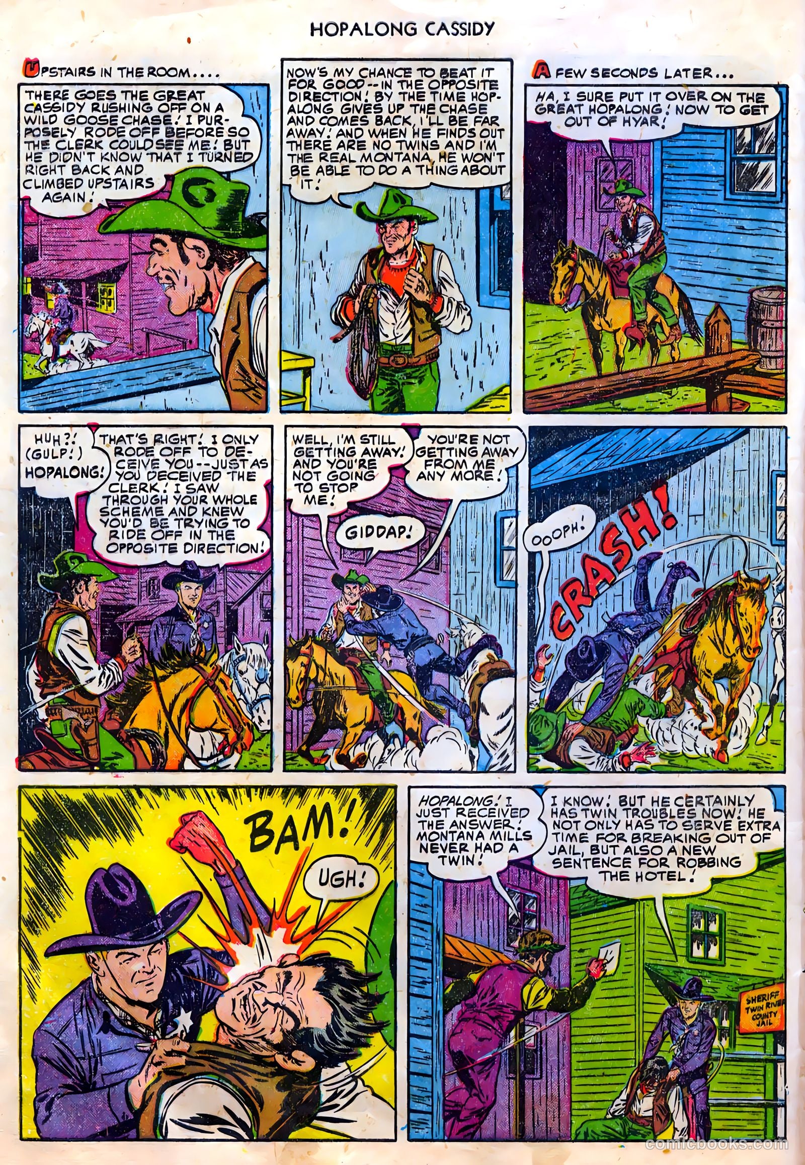 Hopalong Cassidy #62 (1951) — page 6
