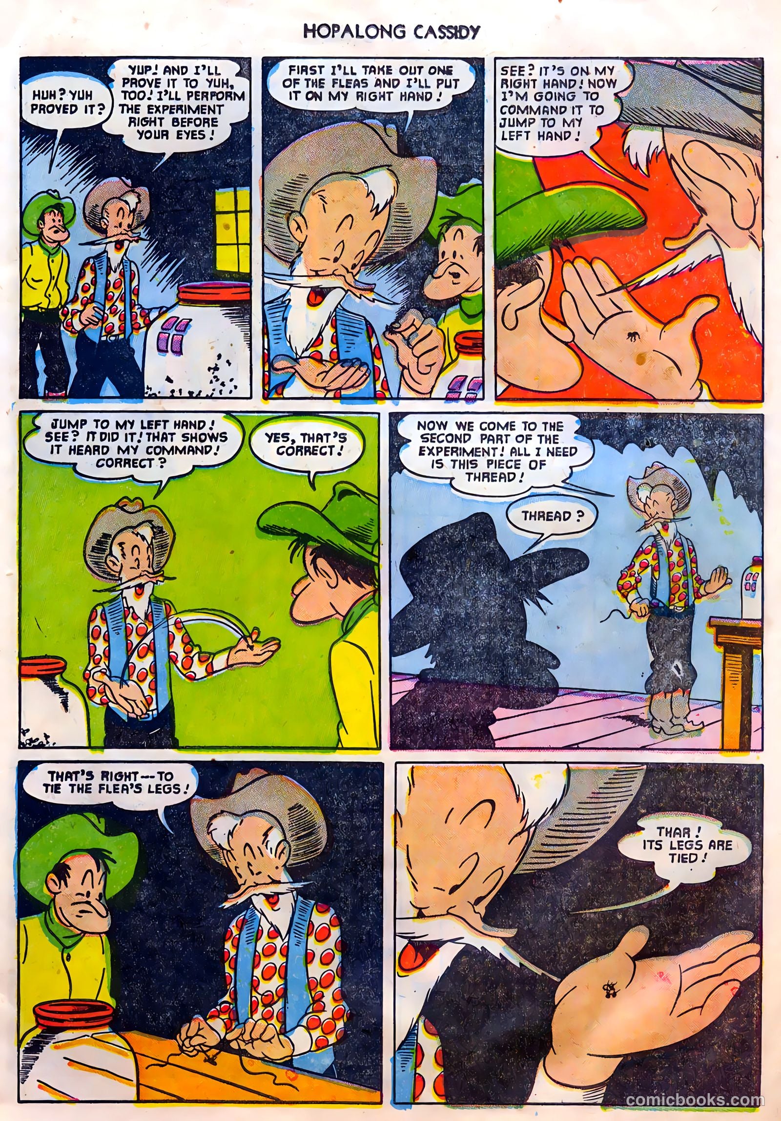 Hopalong Cassidy #62 (1951) — page 9