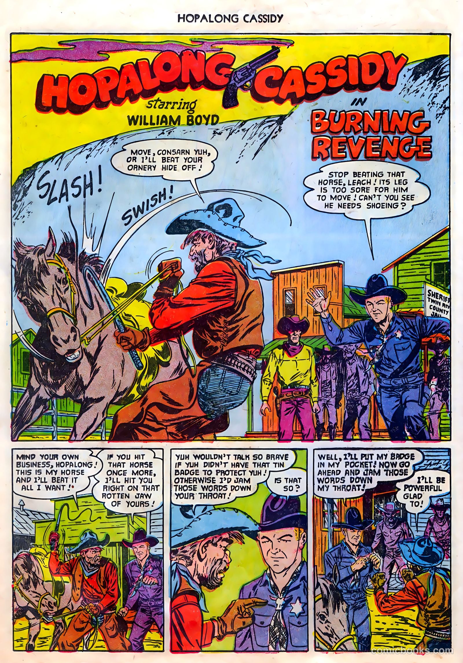 Hopalong Cassidy #62 (1951) — page 12