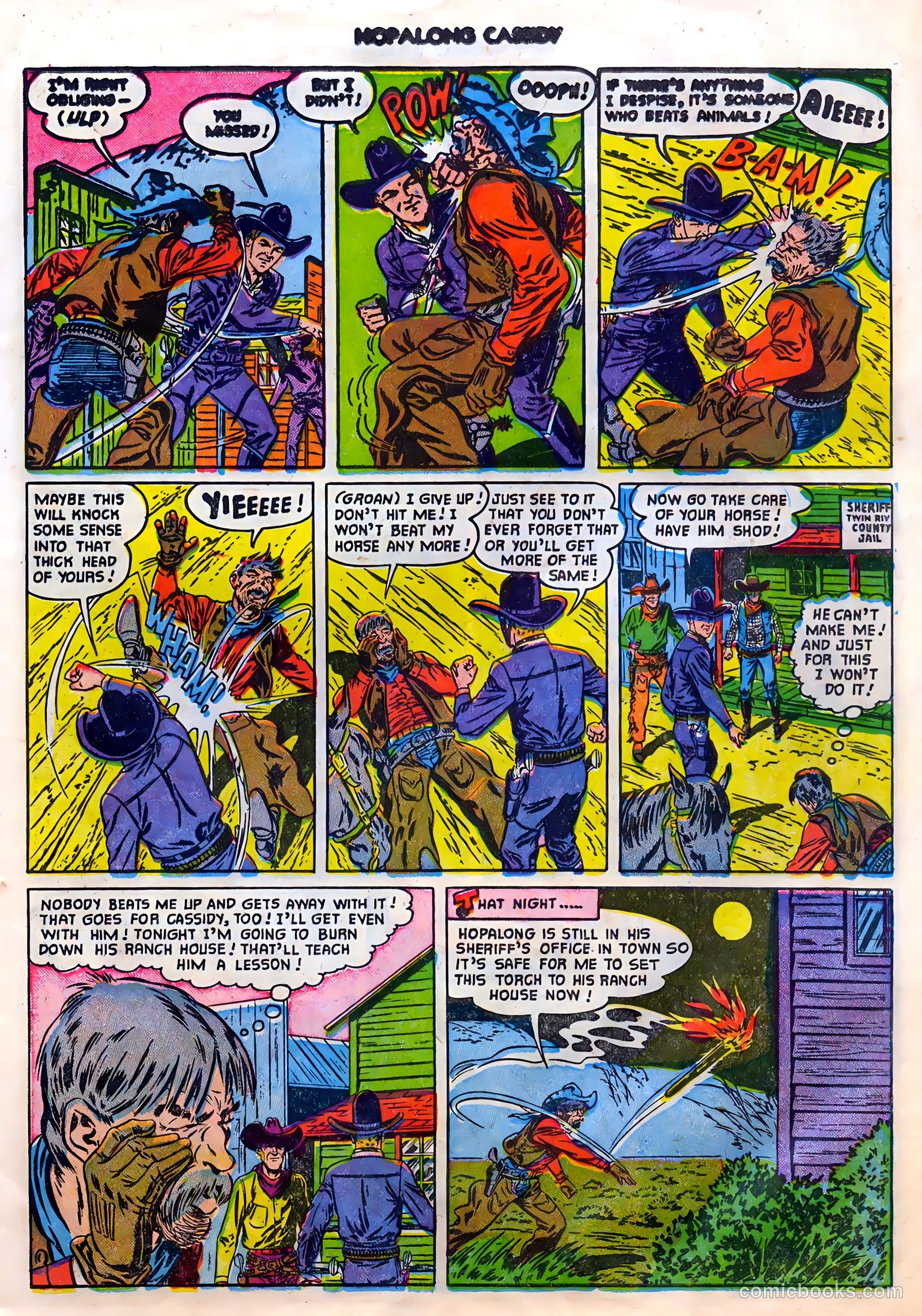Hopalong Cassidy #62 (1951) — page 13