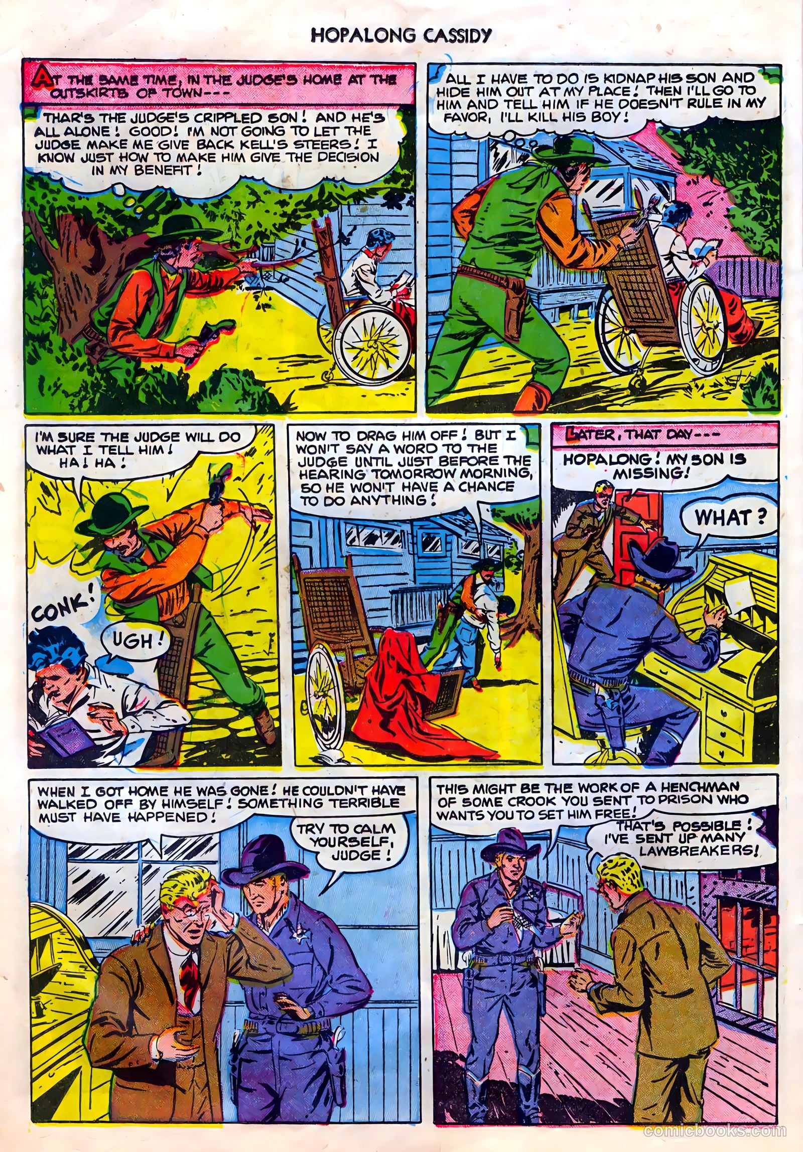 Hopalong Cassidy #62 (1951) — page 24