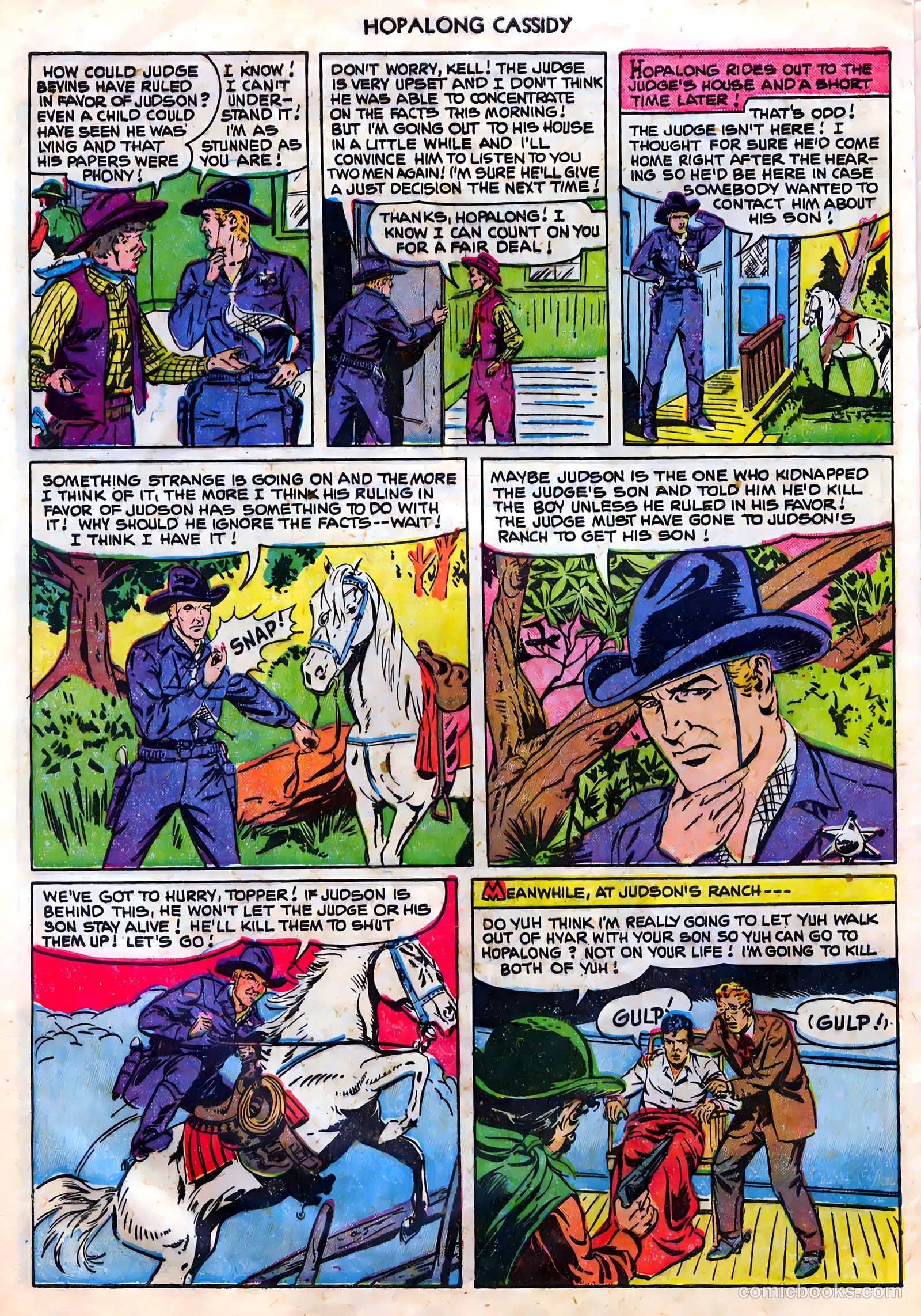 Hopalong Cassidy #62 (1951) — page 26