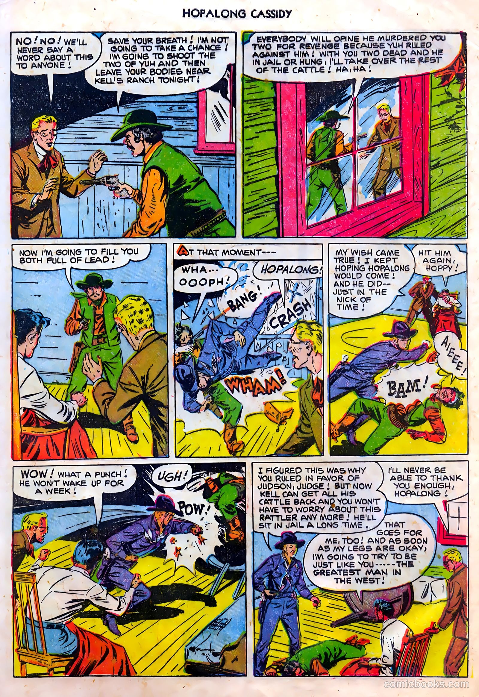 Hopalong Cassidy #62 (1951) — page 27