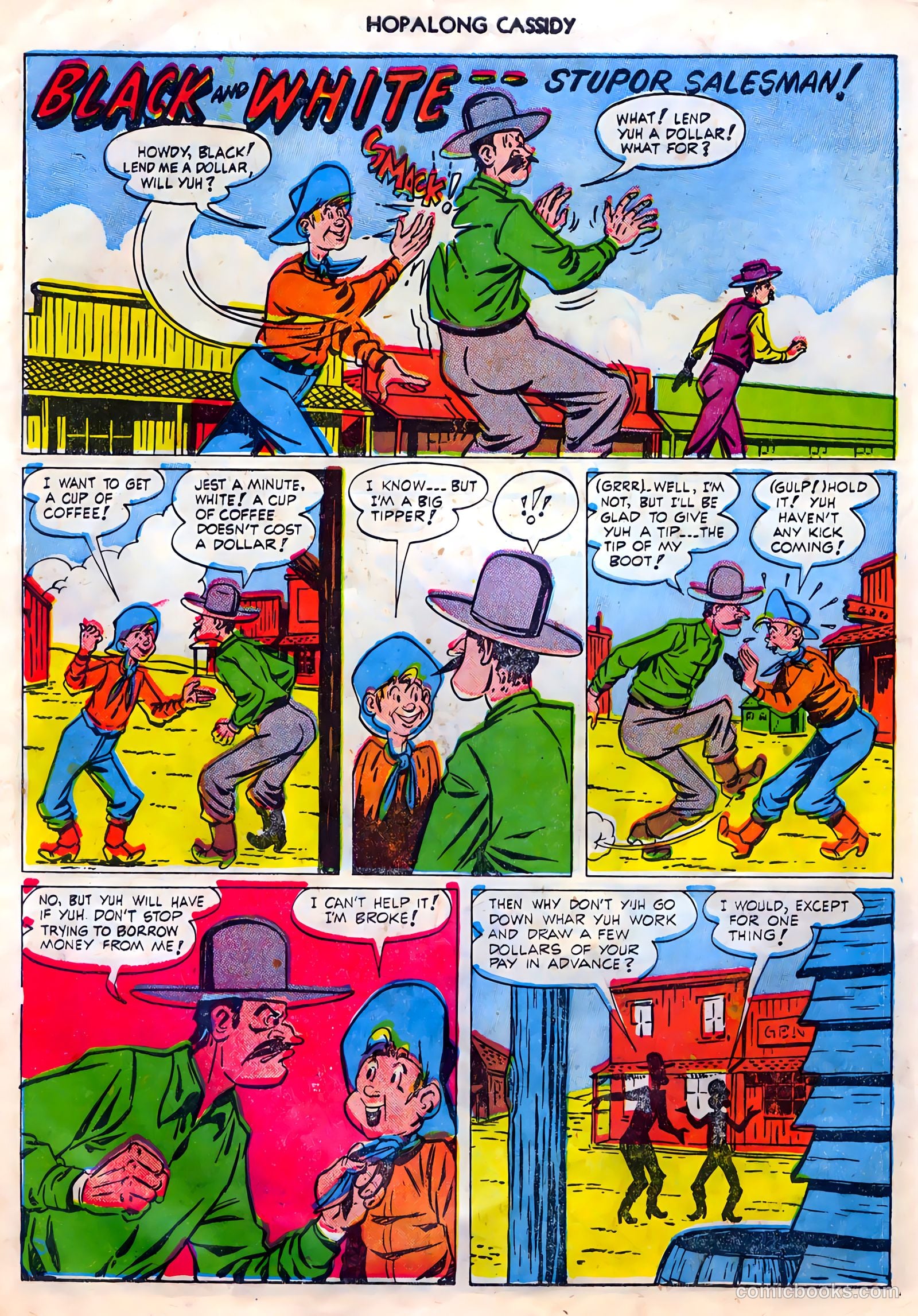 Hopalong Cassidy #62 (1951) — page 28