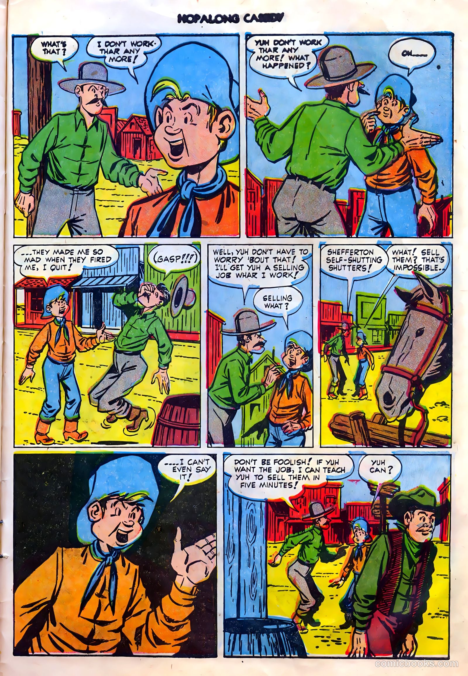 Hopalong Cassidy #62 (1951) — page 29