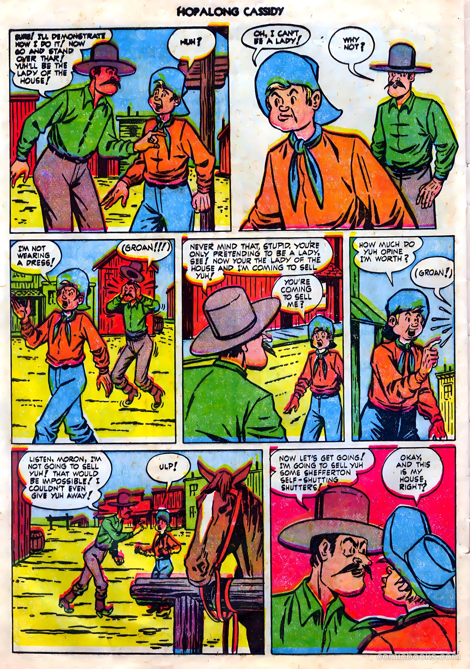 Hopalong Cassidy #62 (1951) — page 30