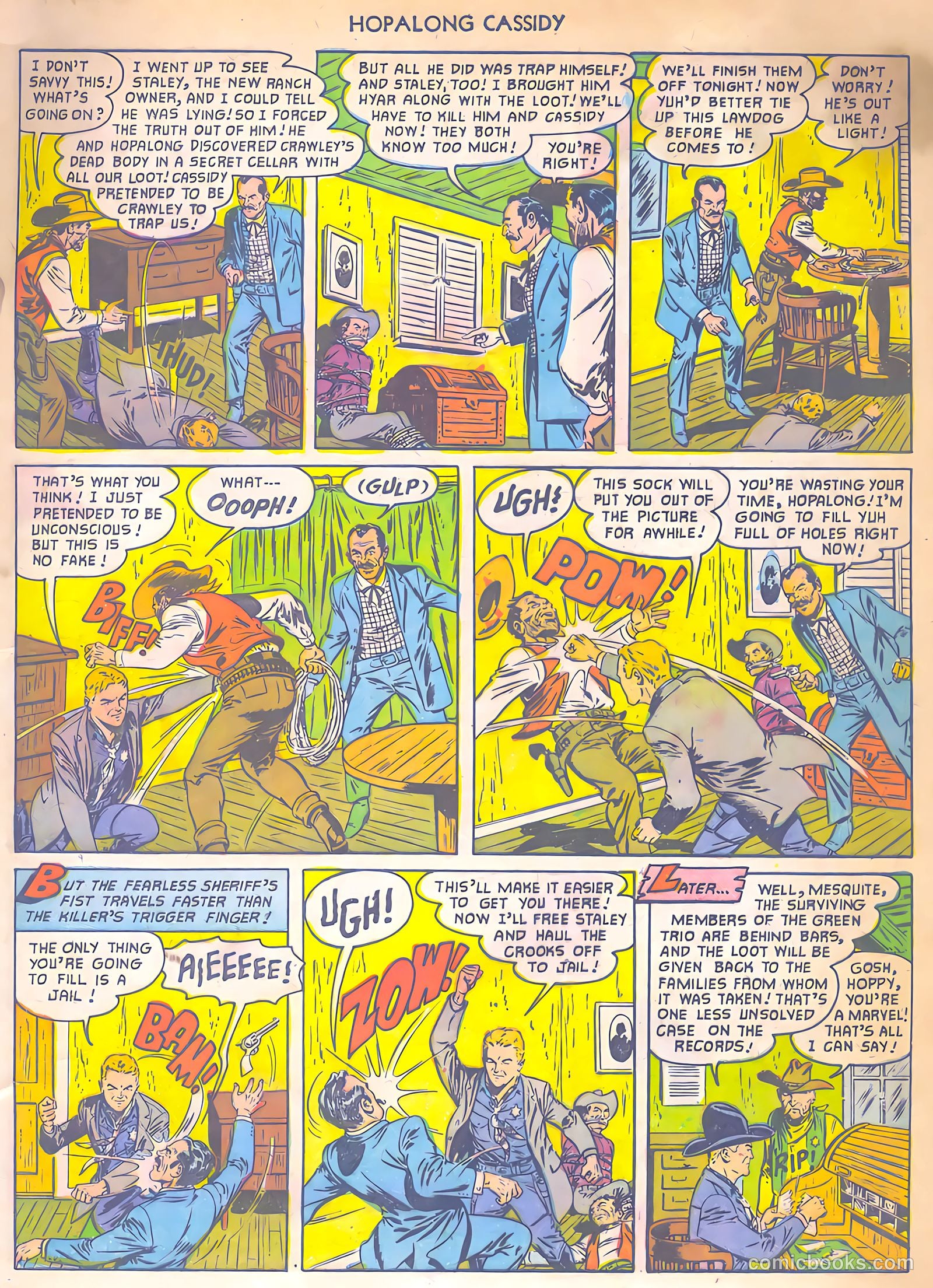 Hopalong Cassidy #66 (1952) — page 9 of 32