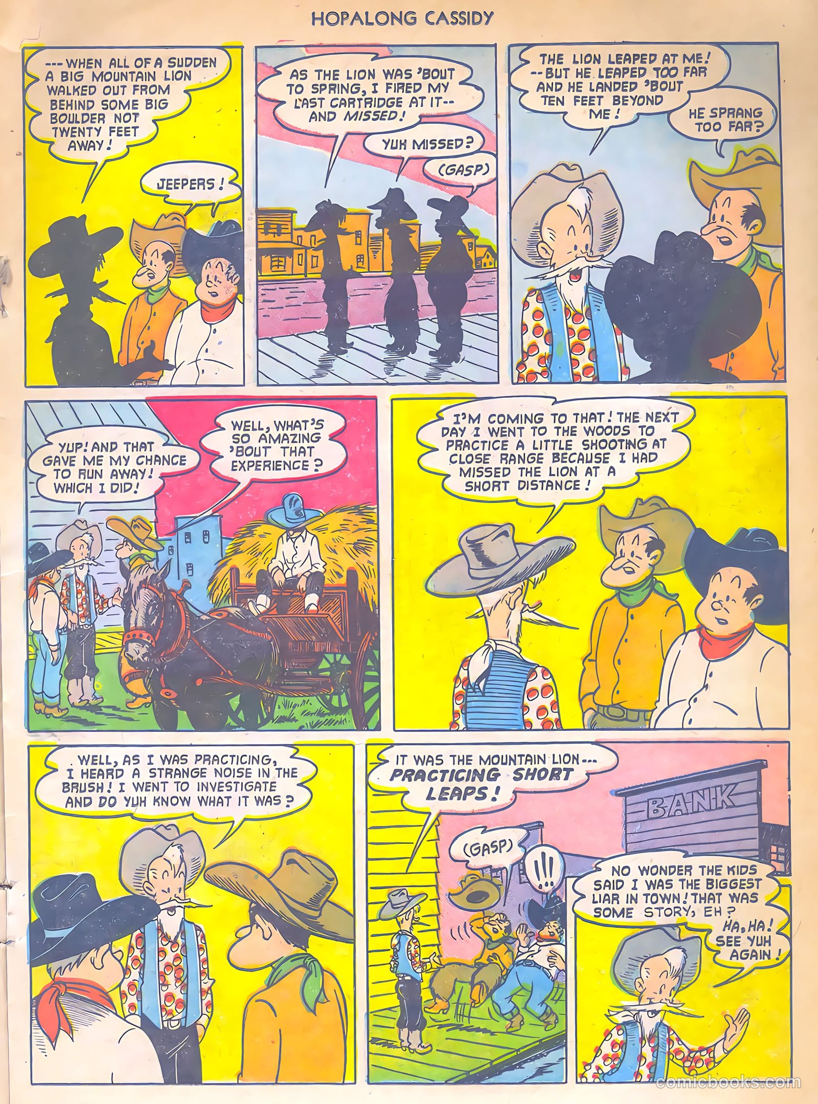 Hopalong Cassidy #66 (1952) — page 15 of 32