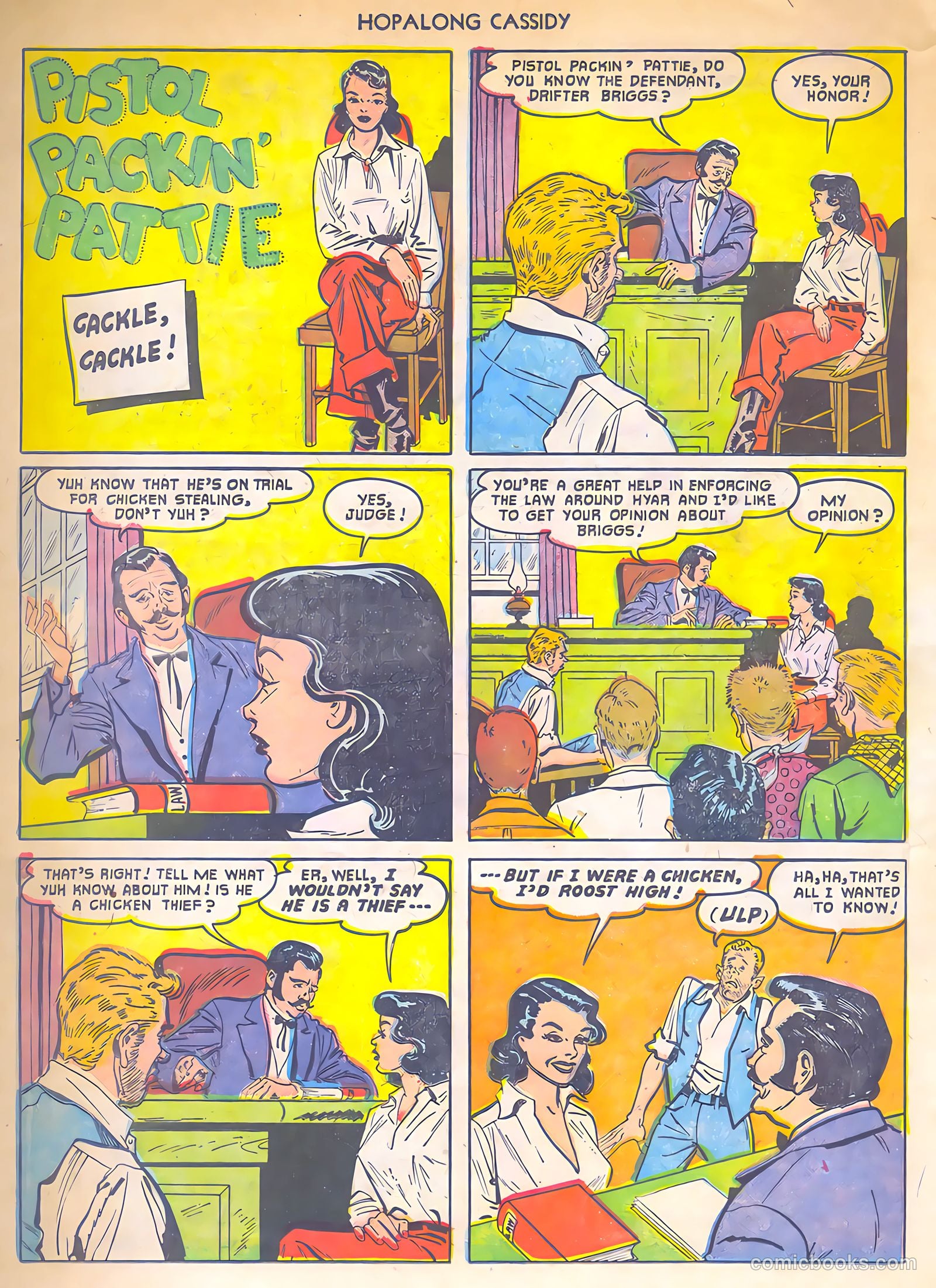 Hopalong Cassidy #66 (1952) — page 18 of 32