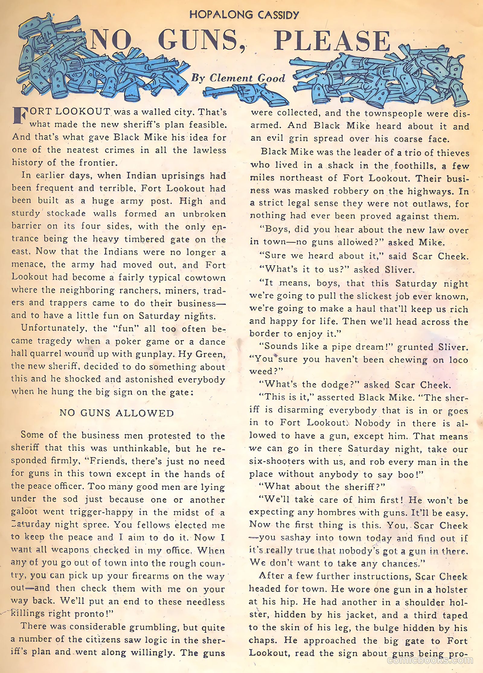 Hopalong Cassidy #66 (1952) — page 20 of 32