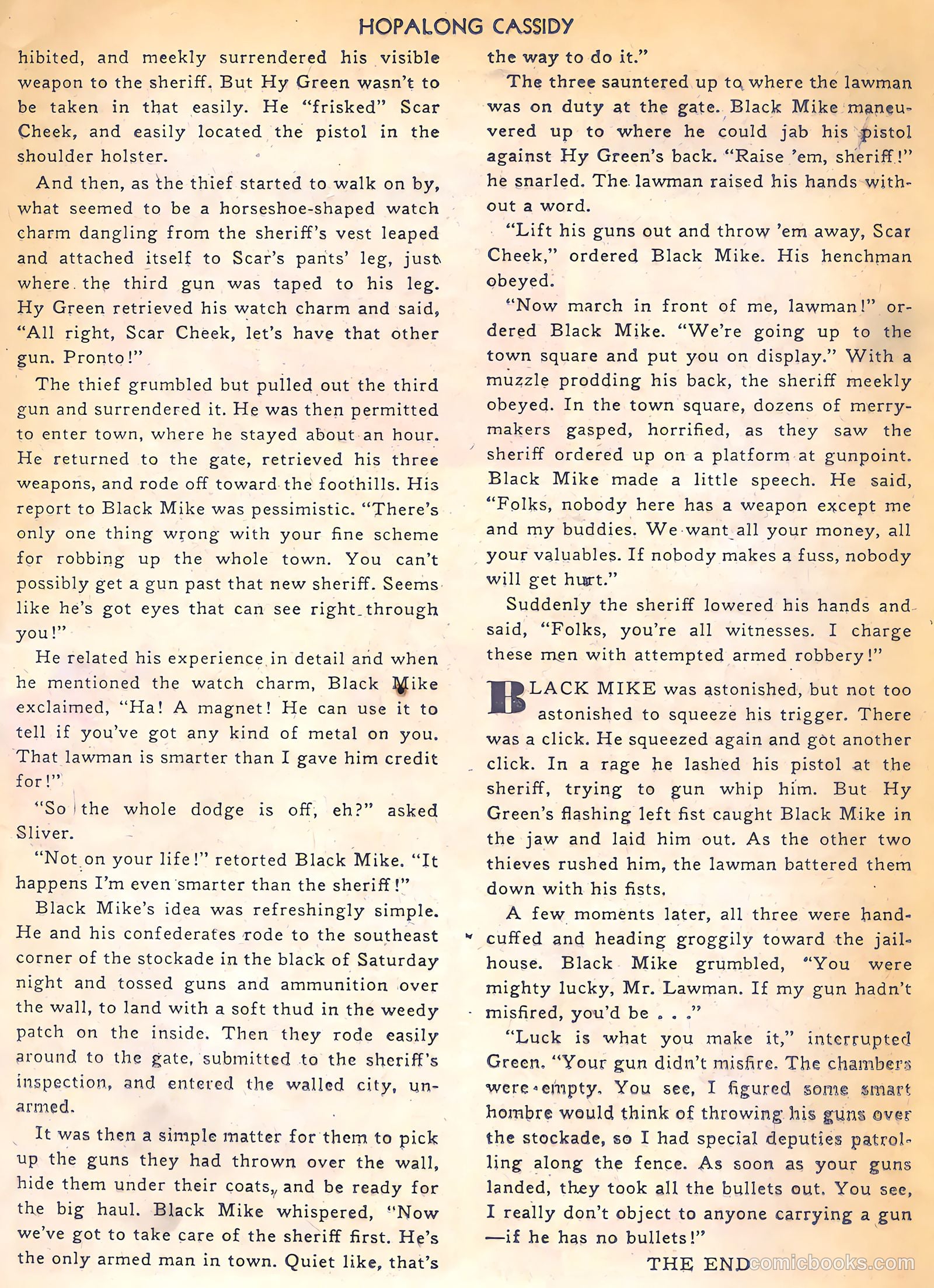 Hopalong Cassidy #66 (1952) — page 21 of 32