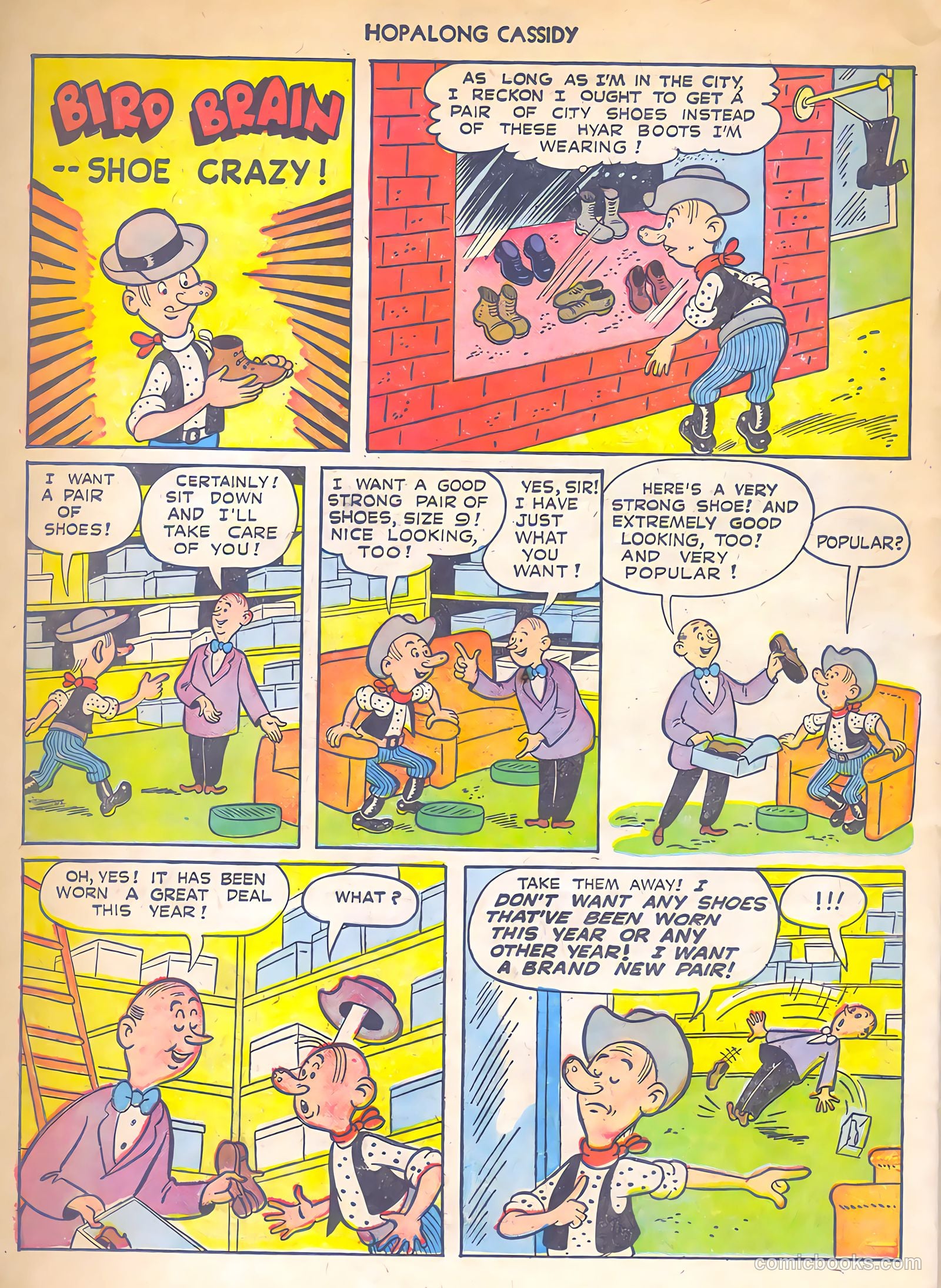 Hopalong Cassidy #66 (1952) — page 22 of 32