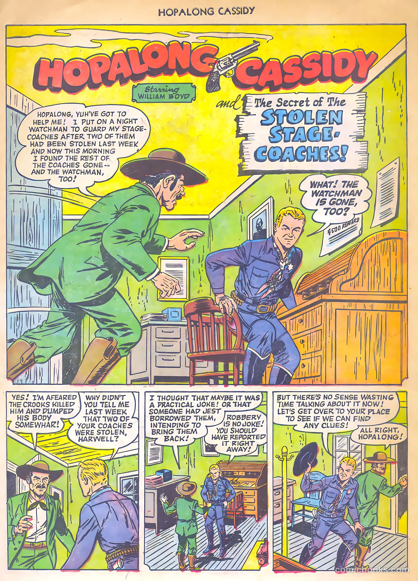 Hopalong Cassidy #66 (1952) — page 23 of 32