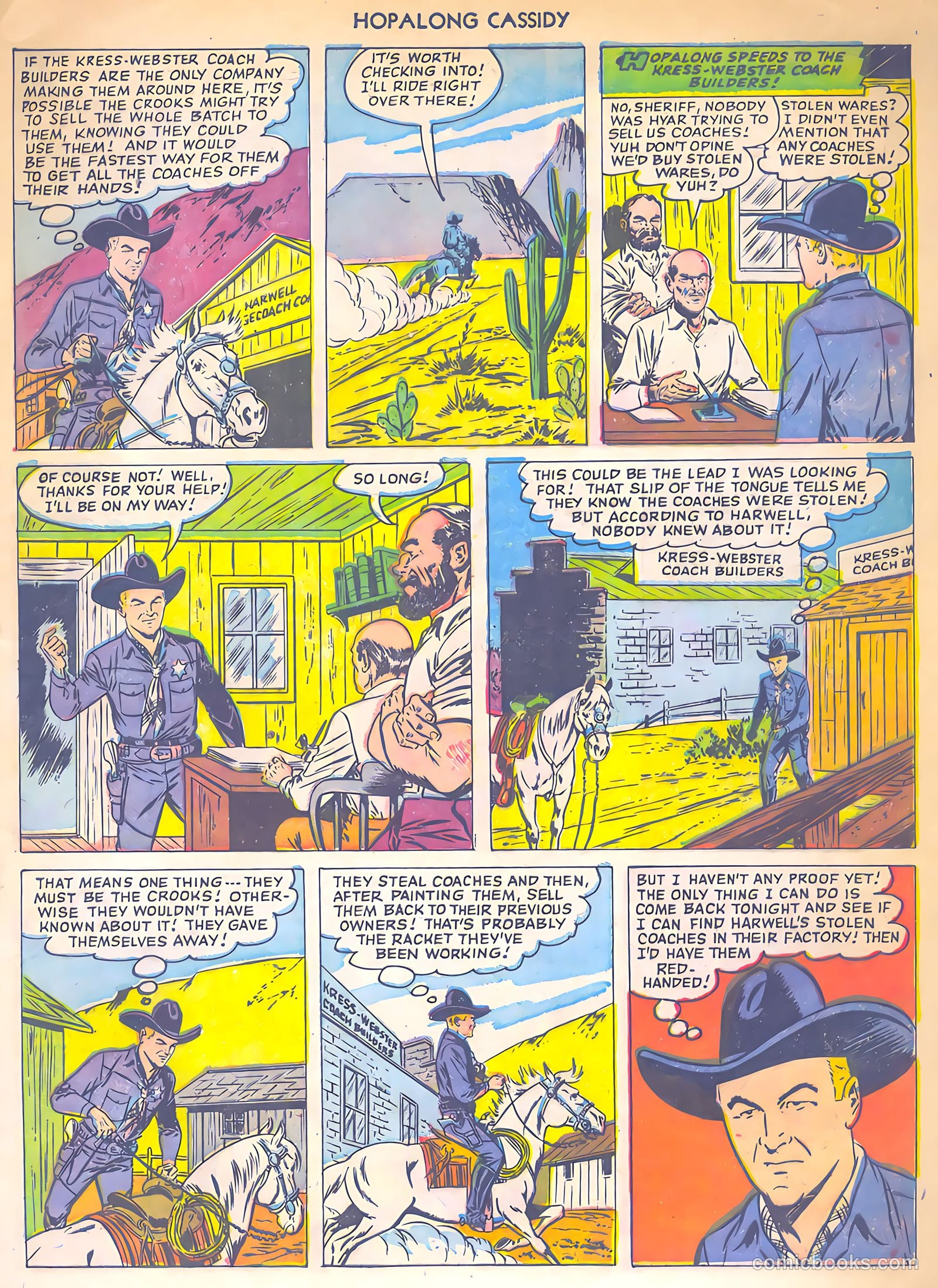 Hopalong Cassidy #66 (1952) — page 25 of 32