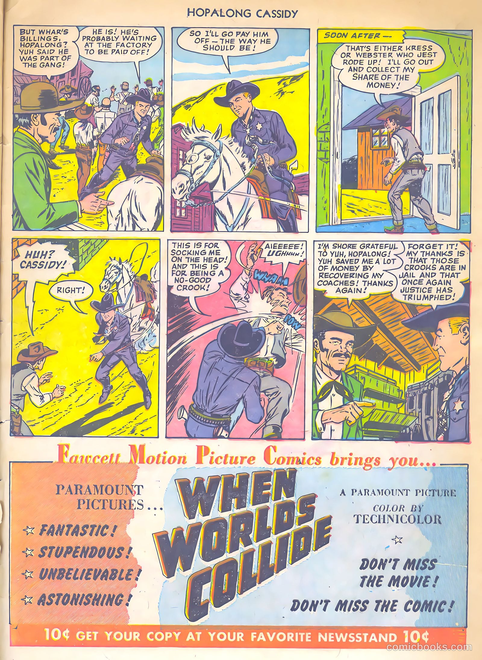 Hopalong Cassidy #66 (1952) — page 29 of 32