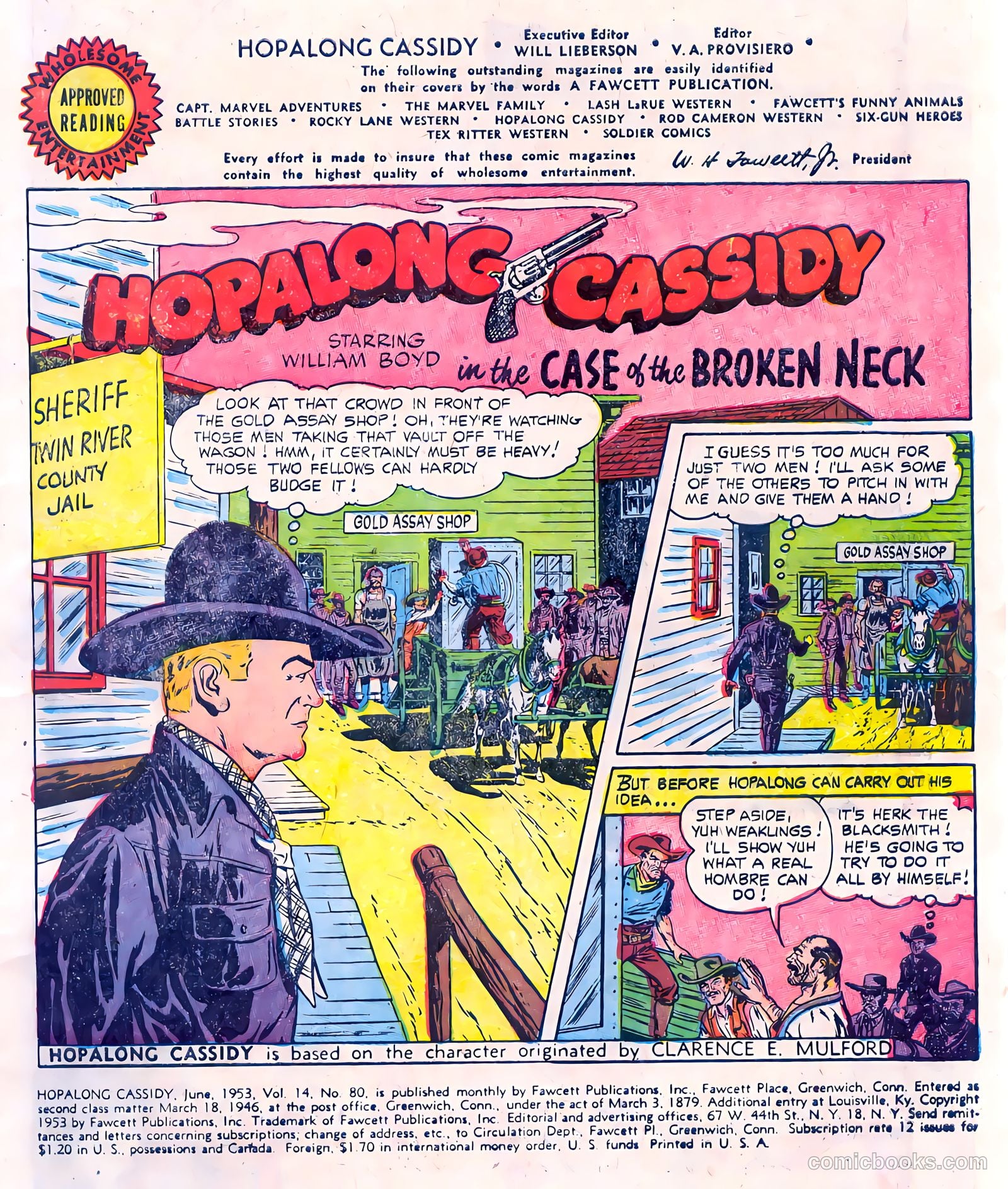 Hopalong Cassidy #80 (1953) — page 3