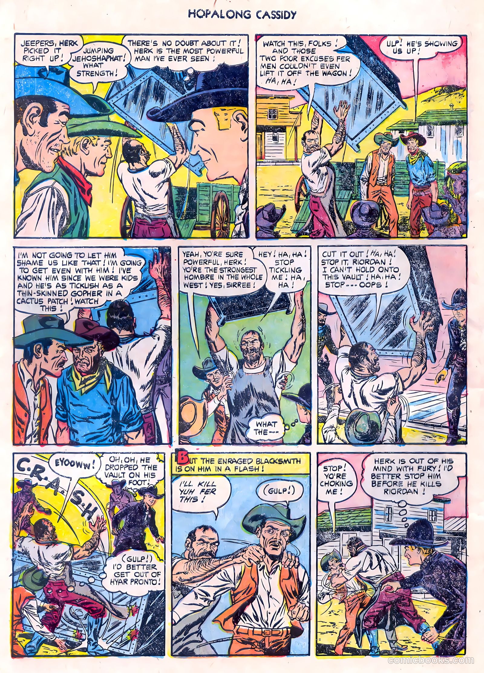 Hopalong Cassidy #80 (1953) — page 4
