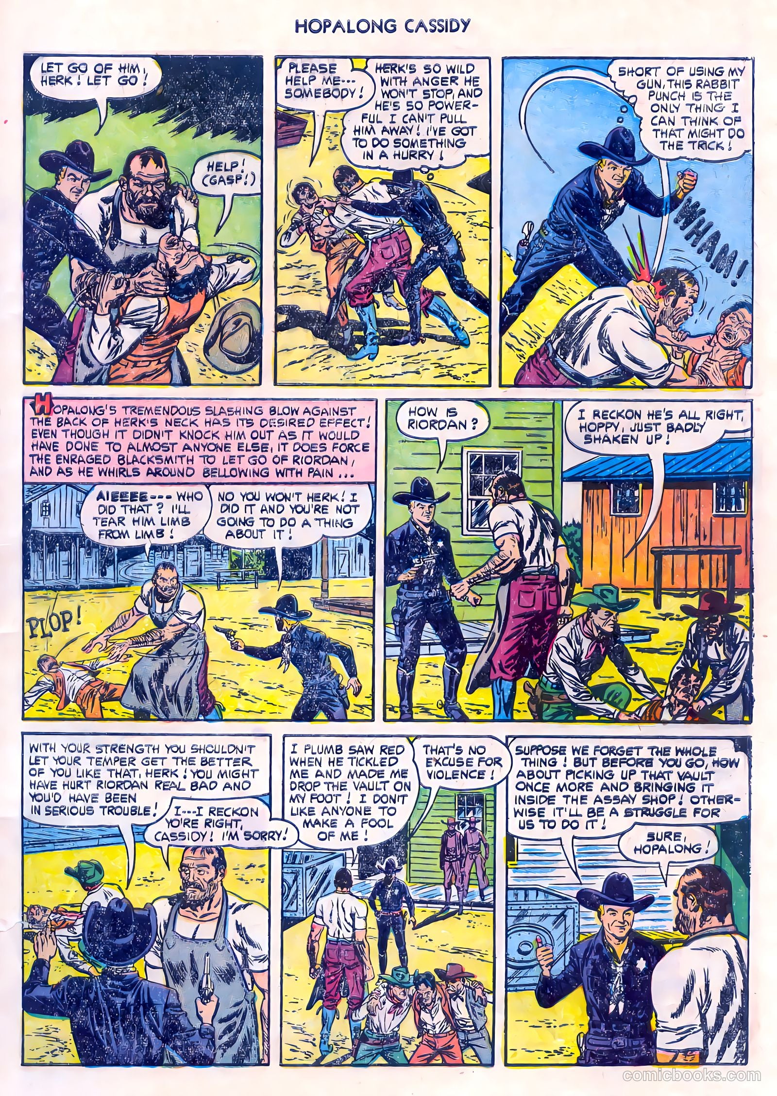 Hopalong Cassidy #80 (1953) — page 5