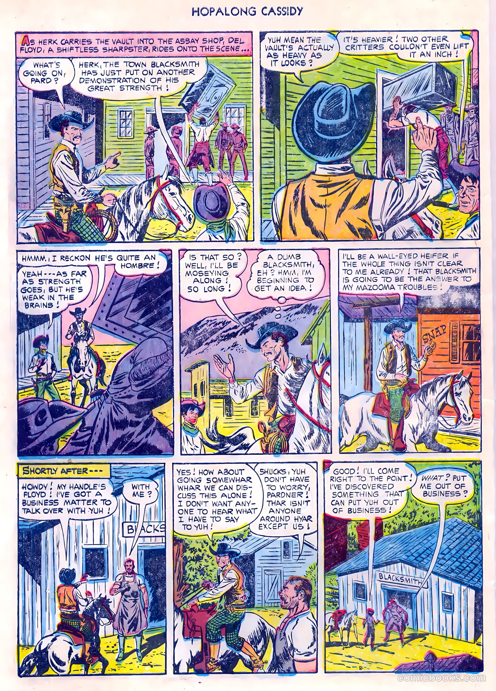 Hopalong Cassidy #80 (1953) — page 6