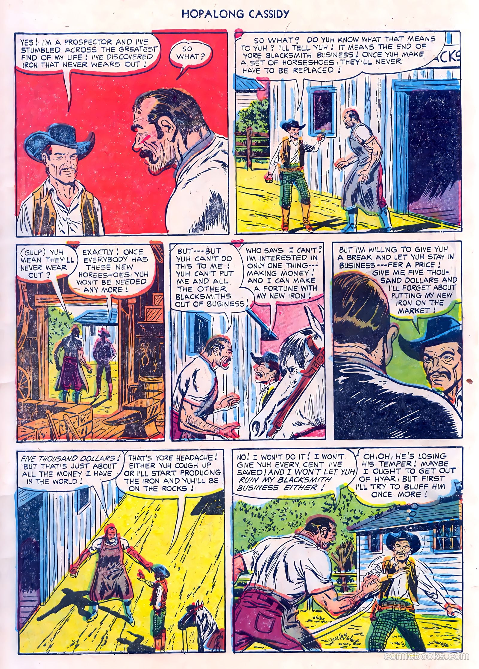 Hopalong Cassidy #80 (1953) — page 7