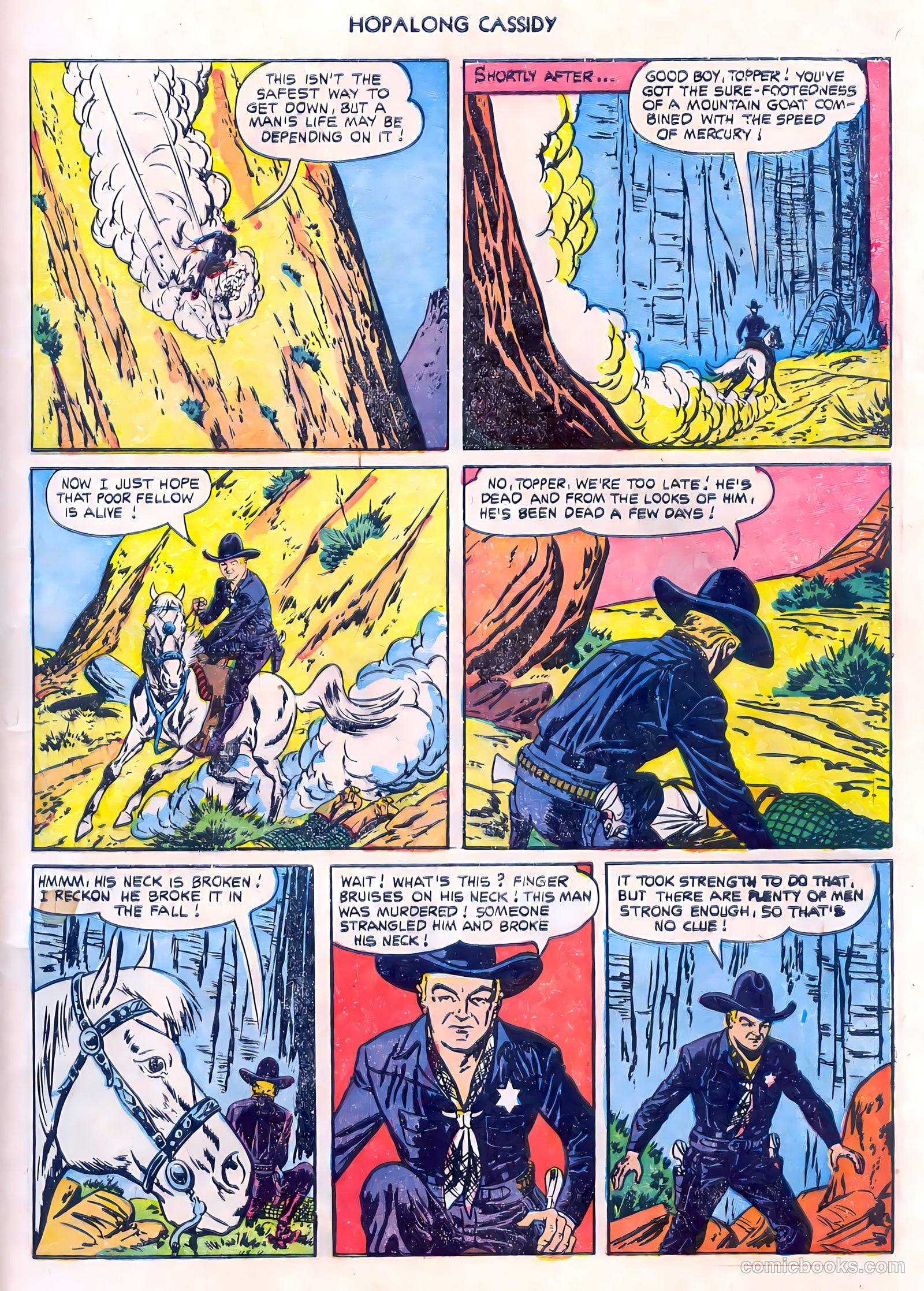 Hopalong Cassidy #80 (1953) — page 9