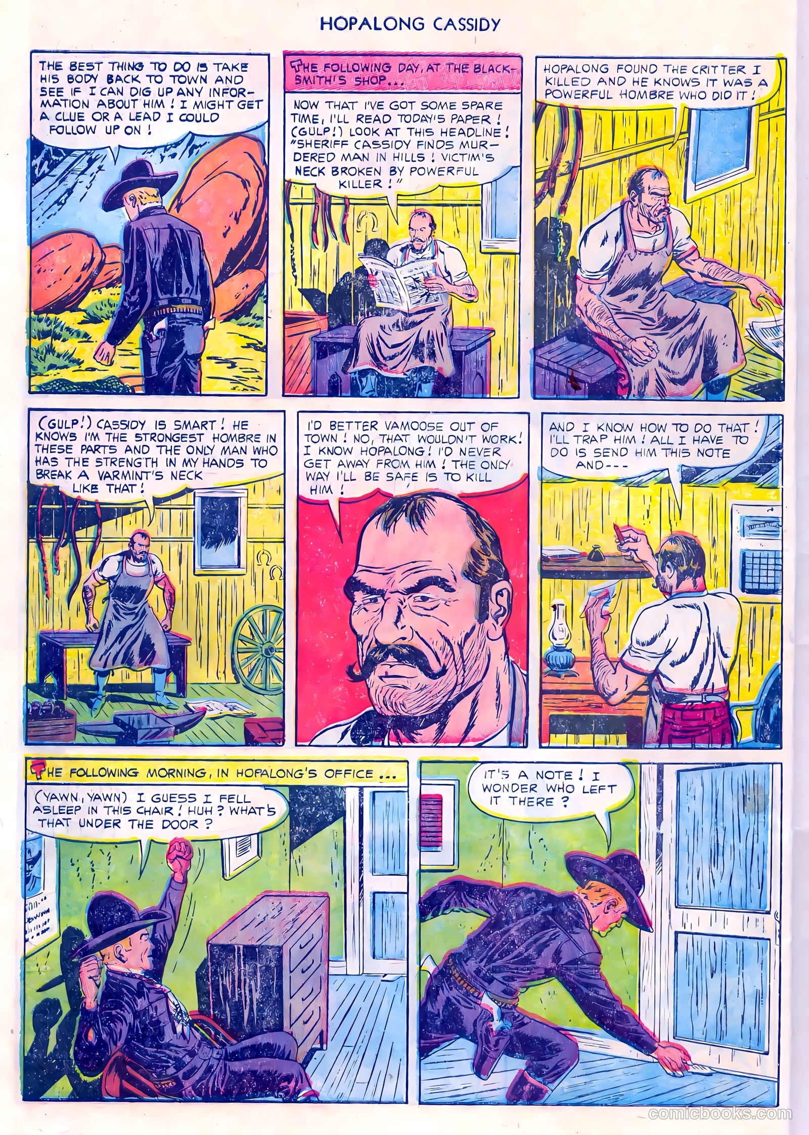 Hopalong Cassidy #80 (1953) — page 10
