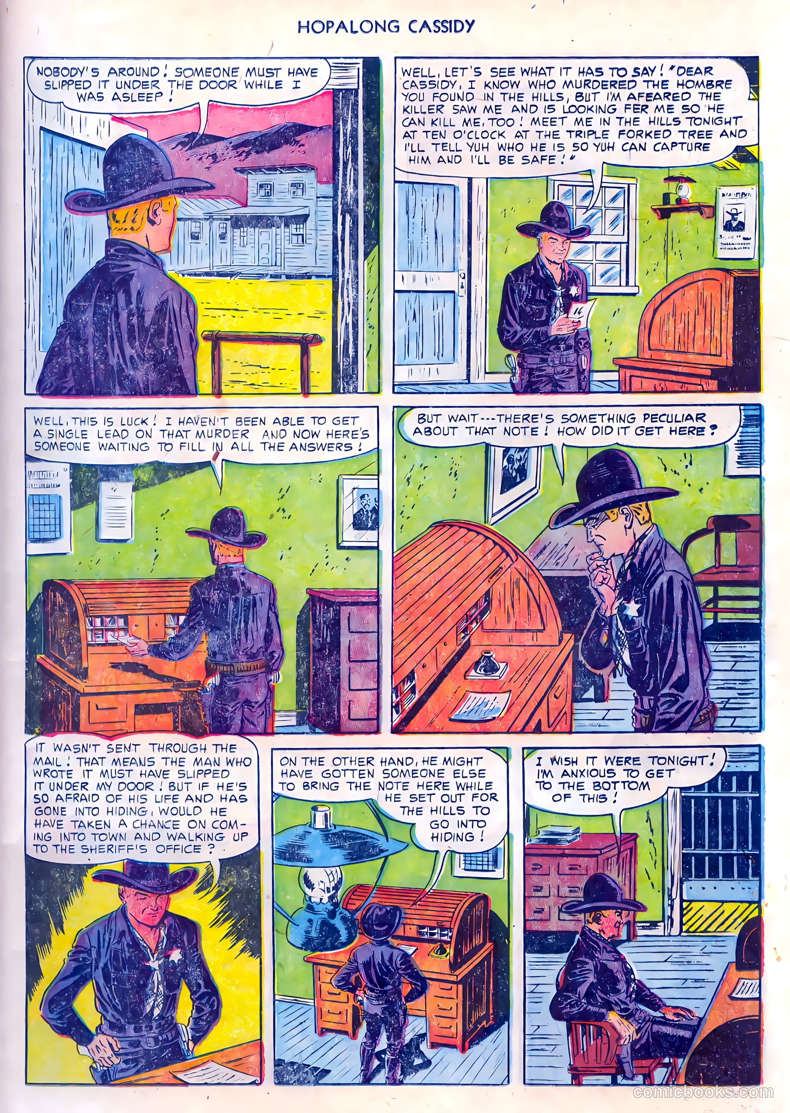 Hopalong Cassidy #80 (1953) — page 11