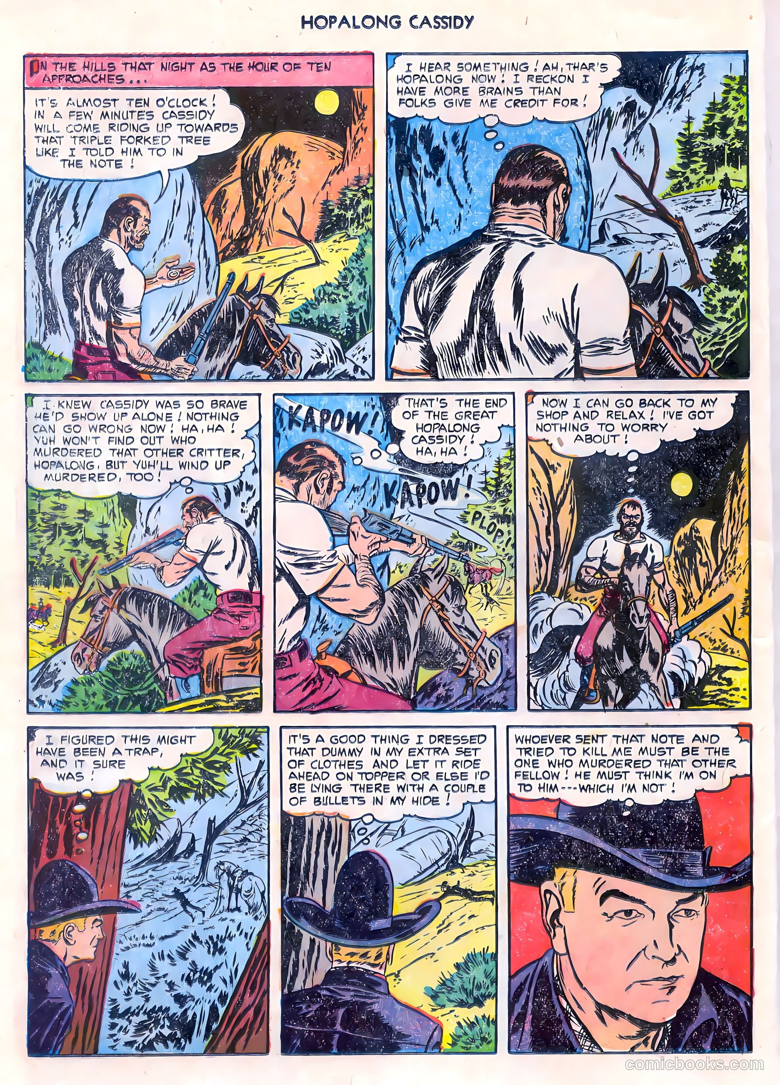 Hopalong Cassidy #80 (1953) — page 12