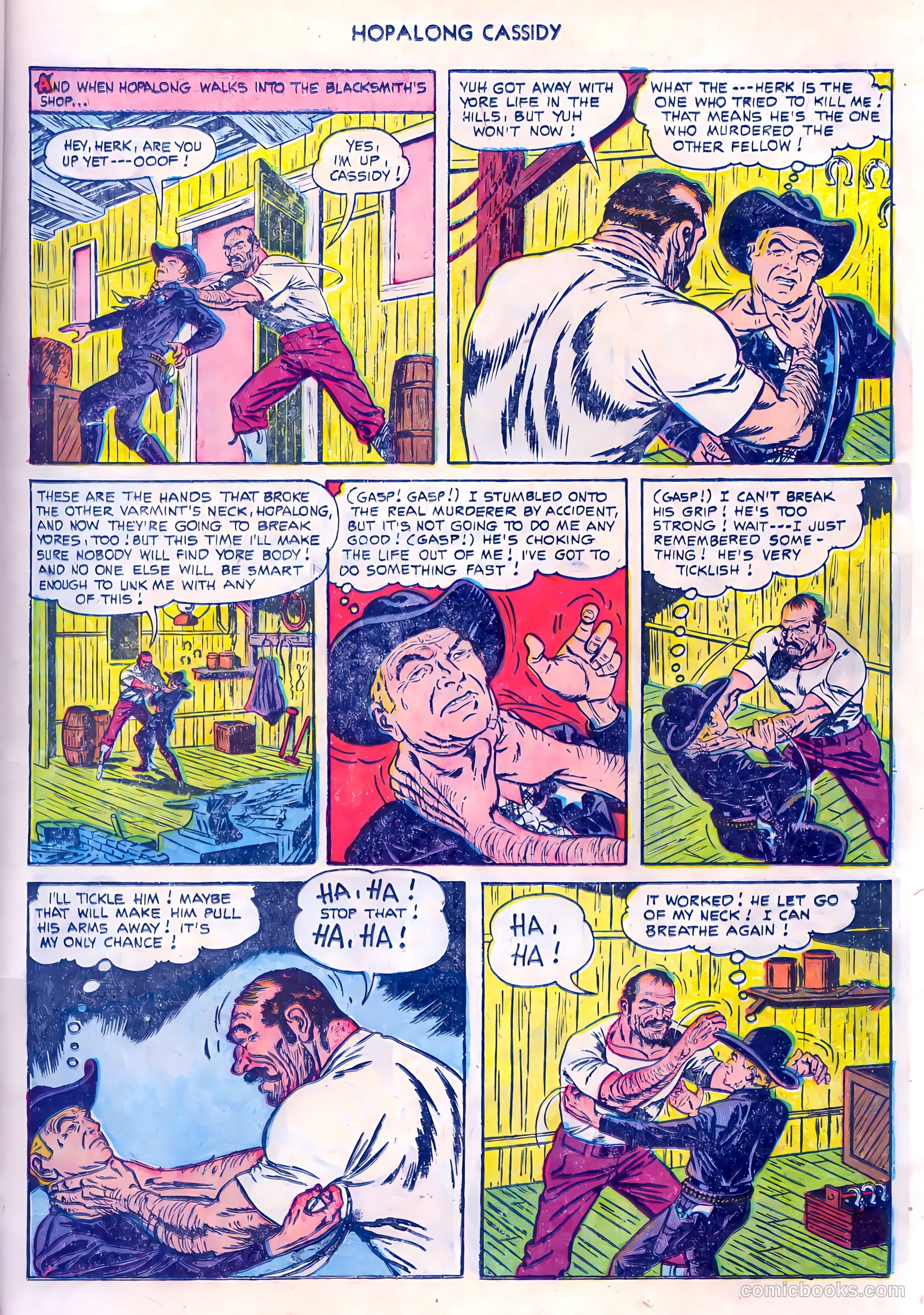 Hopalong Cassidy #80 (1953) — page 15