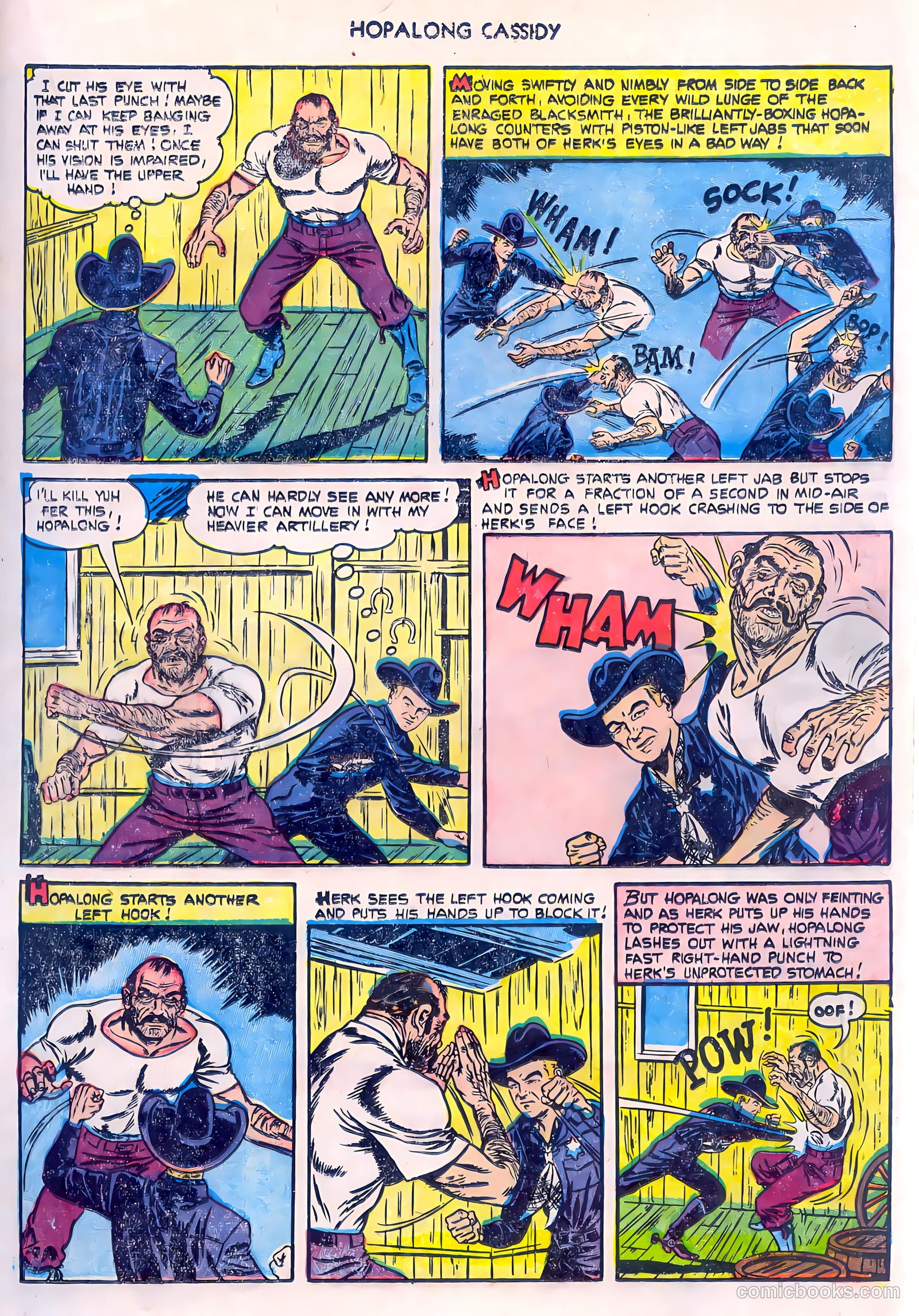 Hopalong Cassidy #80 (1953) — page 17