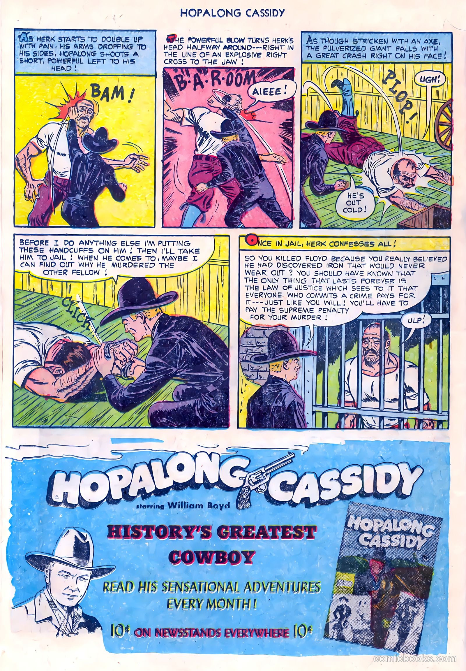 Hopalong Cassidy #80 (1953) — page 18