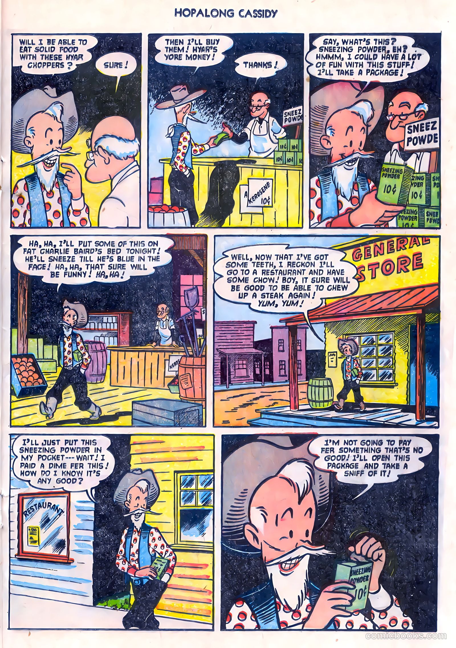 Hopalong Cassidy #80 (1953) — page 21