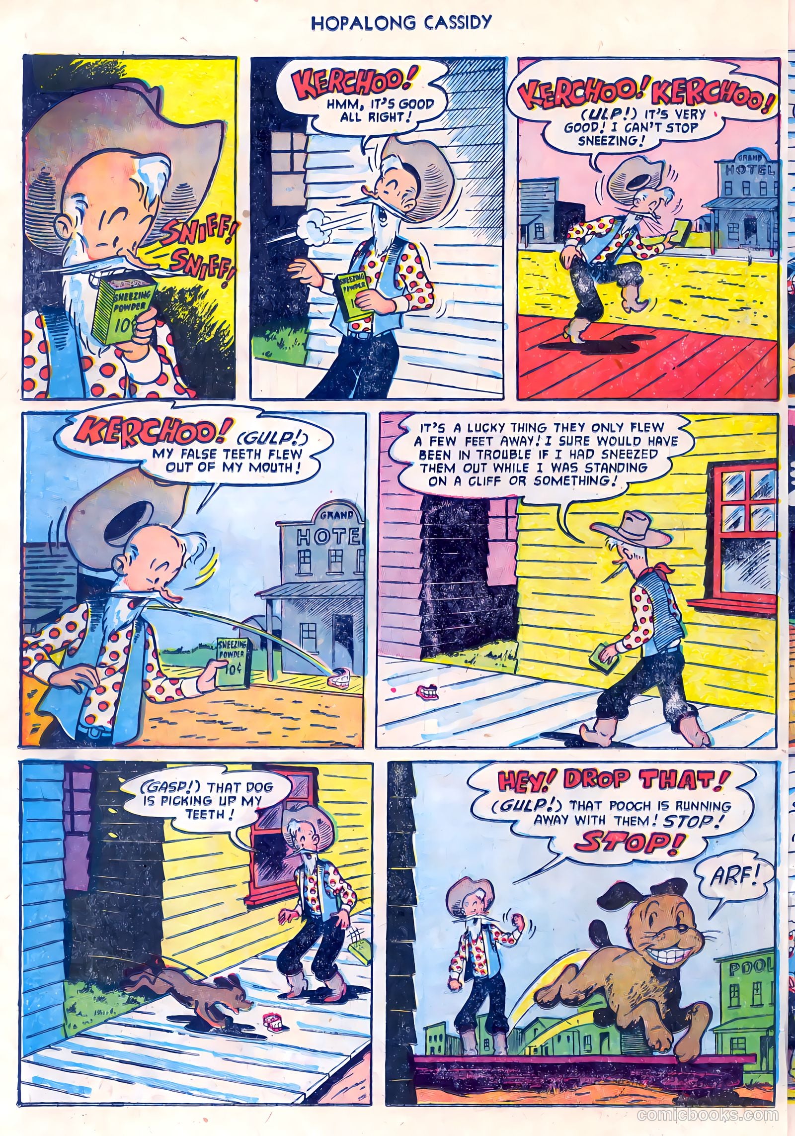 Hopalong Cassidy #80 (1953) — page 22