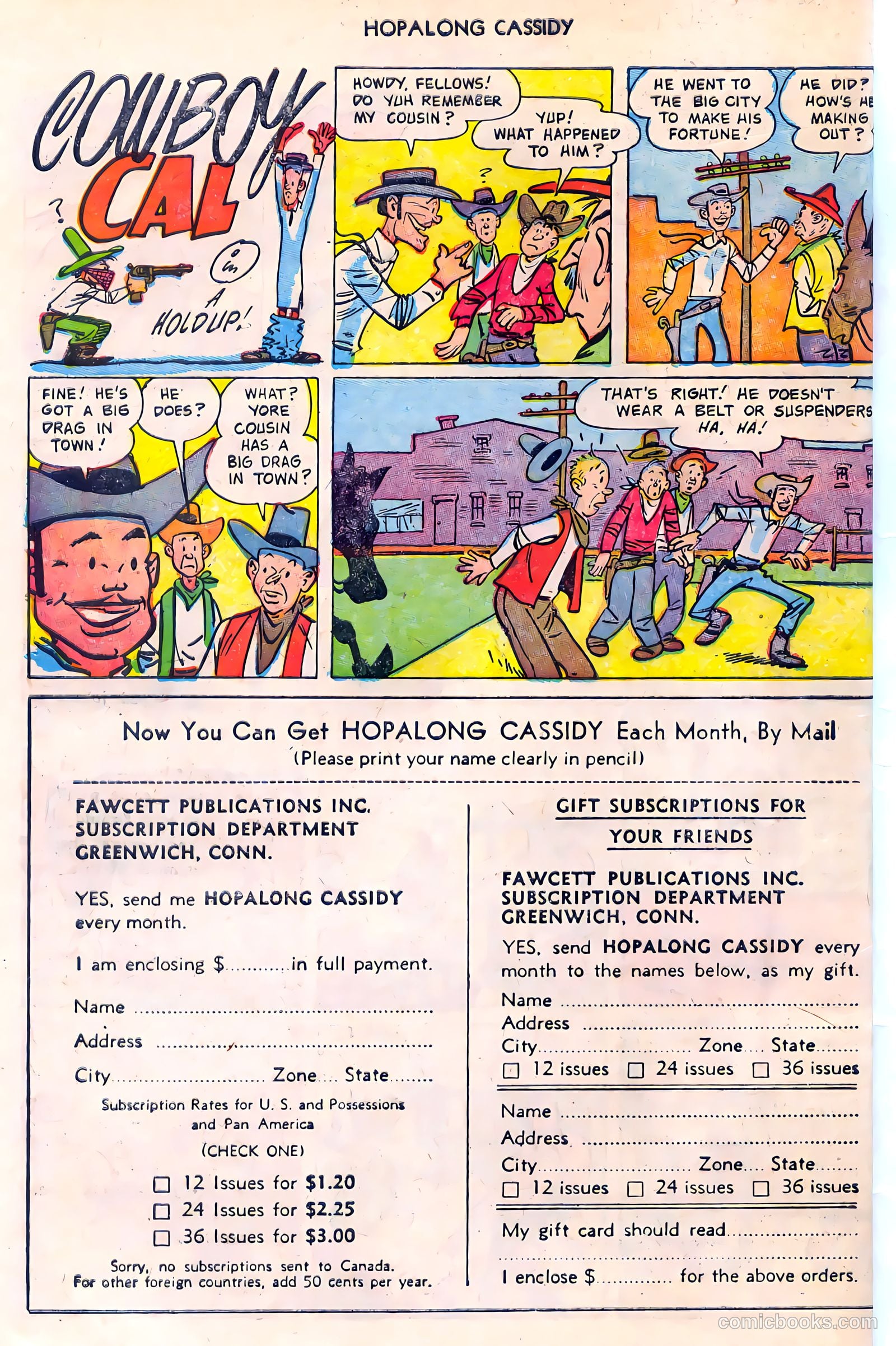 Hopalong Cassidy #80 (1953) — page 34