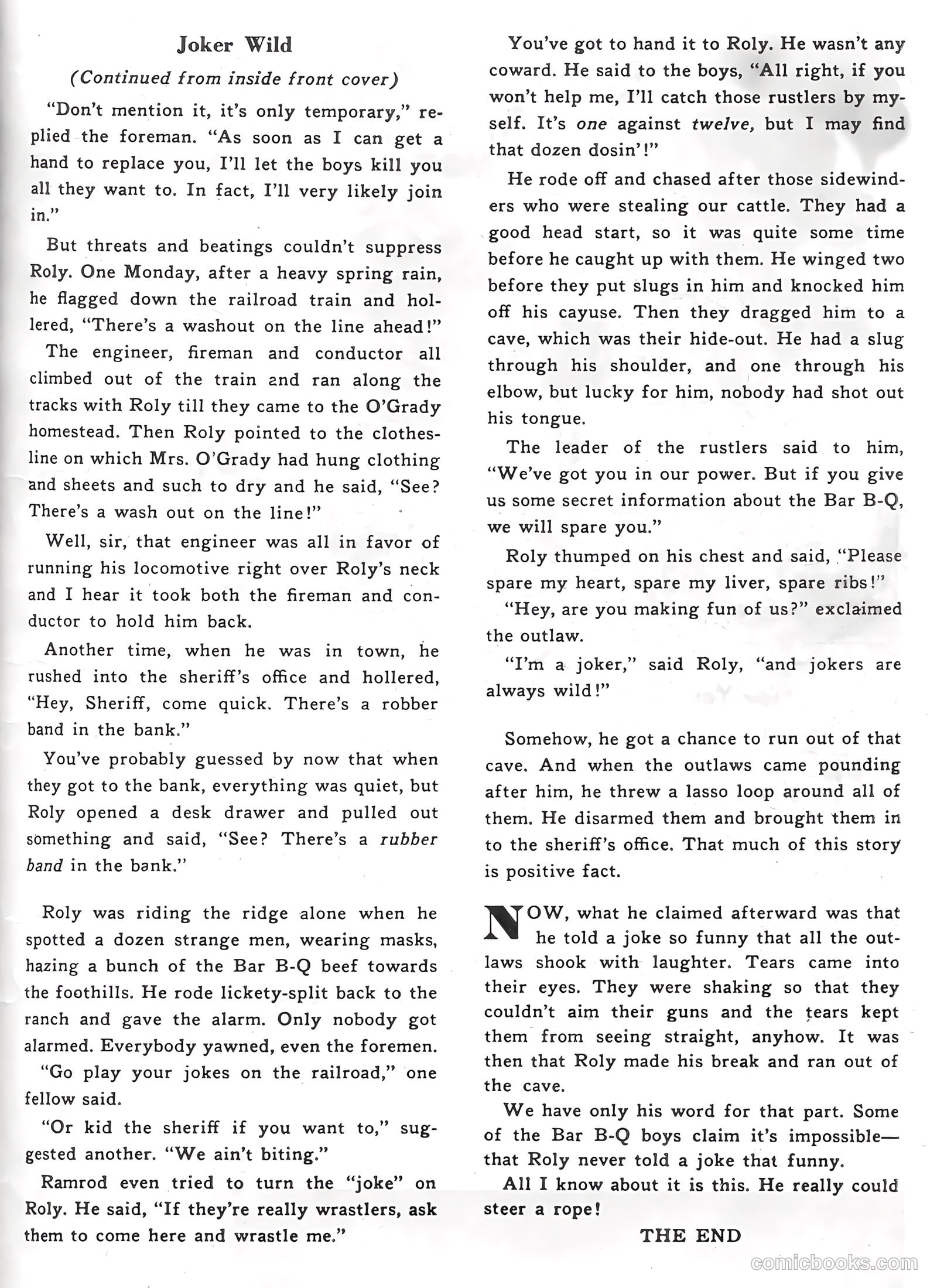 Hopalong Cassidy #80 (1953) — page 35