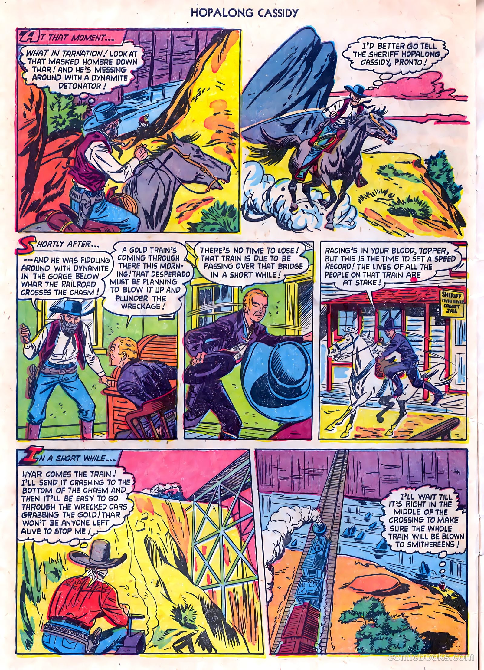 Hopalong Cassidy #85 (1953) — page 4