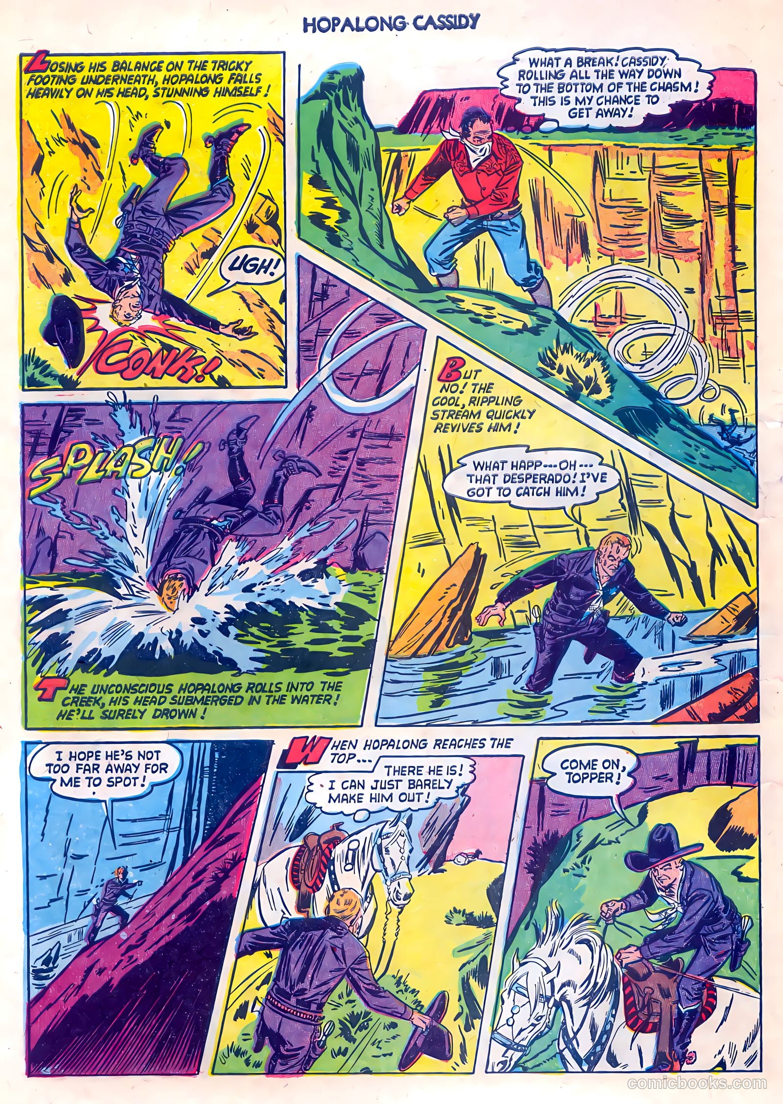 Hopalong Cassidy #85 (1953) — page 6